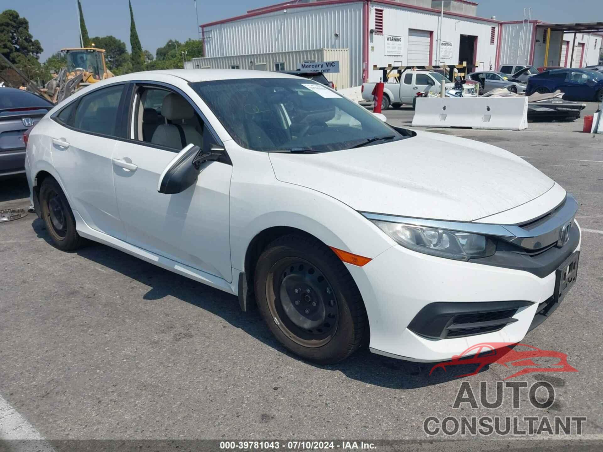 HONDA CIVIC 2016 - 2HGFC2F5XGH551947