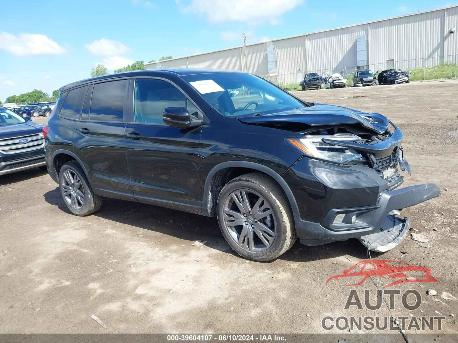 HONDA PASSPORT 2019 - 5FNYF8H59KB027590