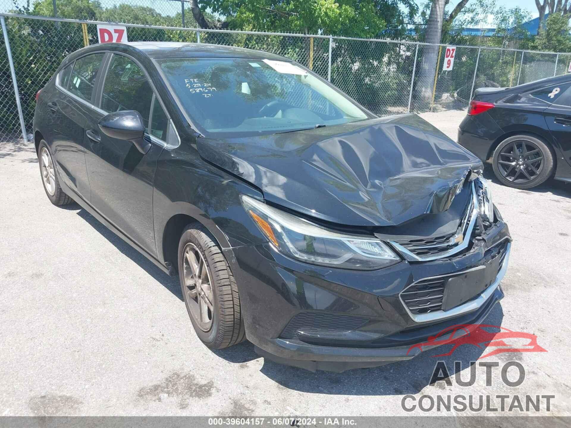 CHEVROLET CRUZE 2017 - 3G1BE6SMXHS589679