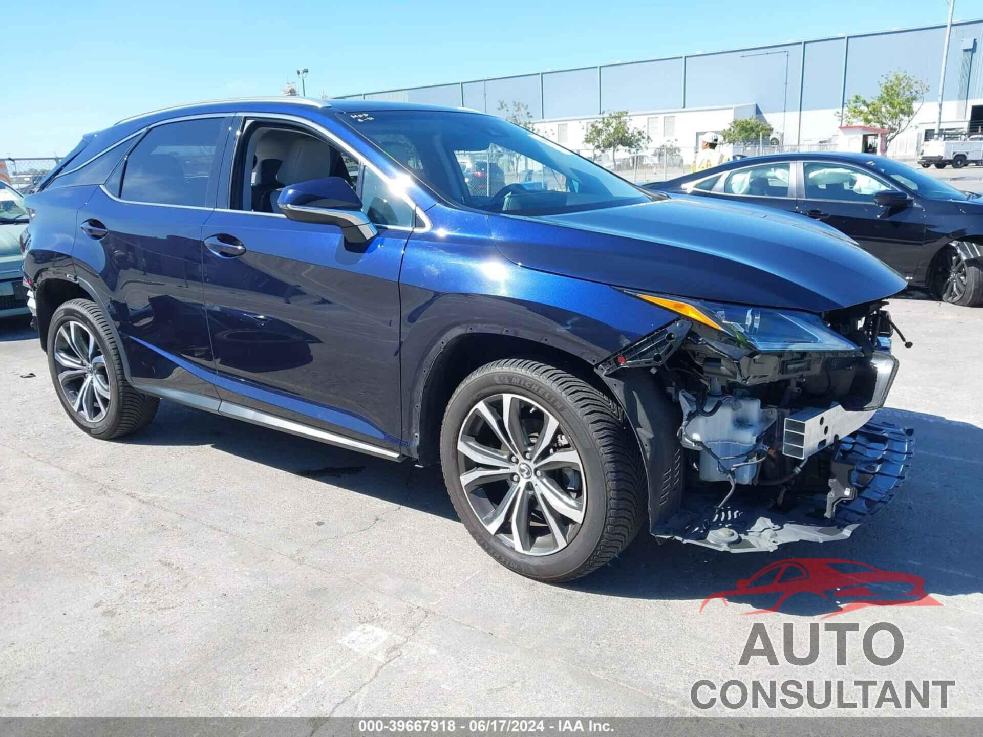 LEXUS RX 350 2018 - 2T2BZMCA2JC150737