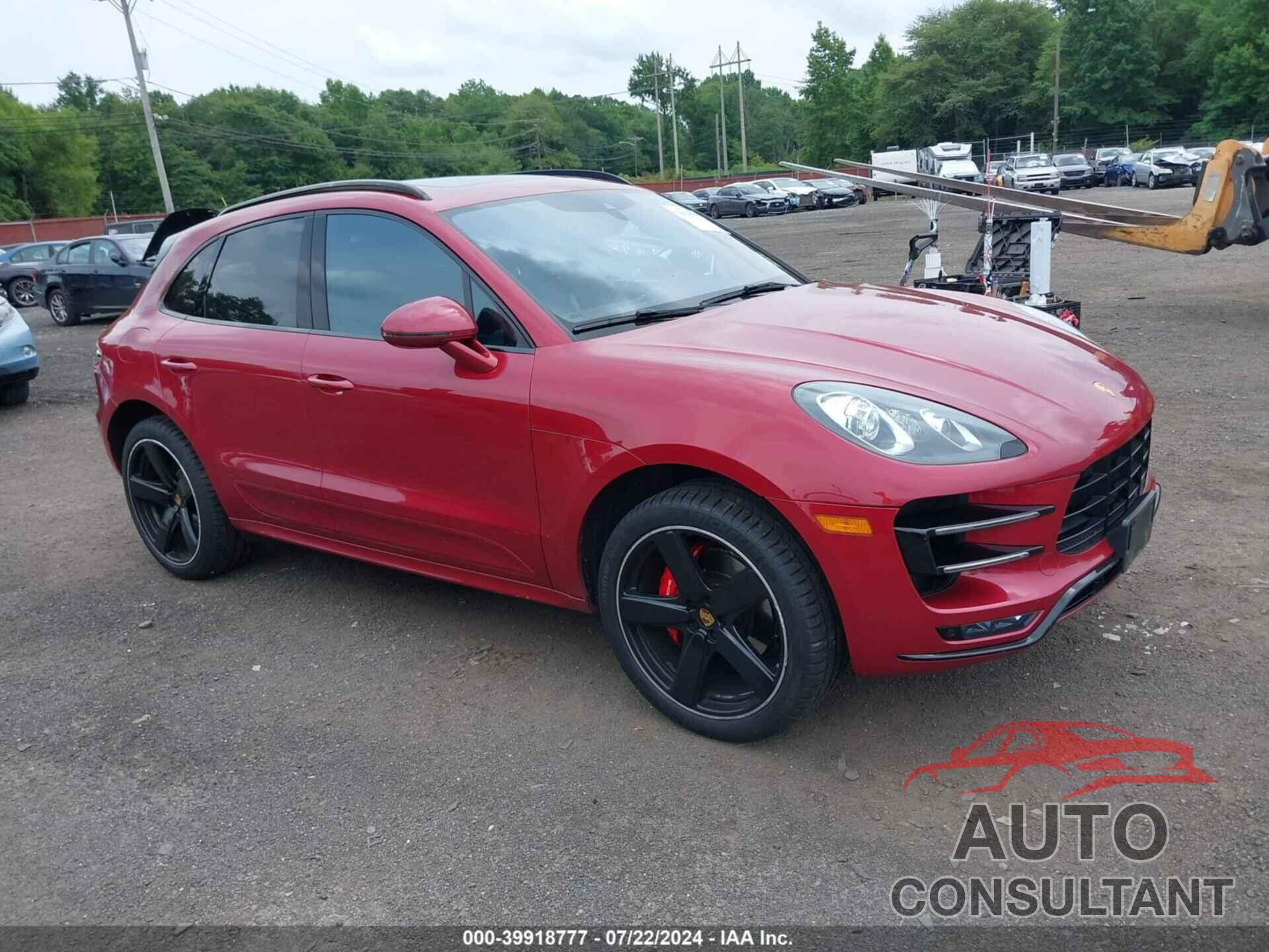 PORSCHE MACAN 2016 - WP1AF2A59GLB91725