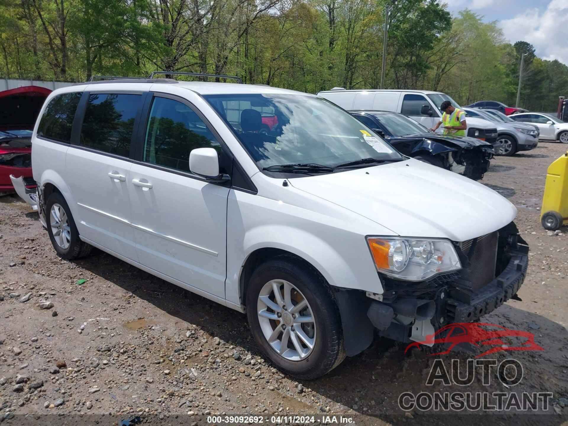 DODGE GRAND CARAVAN 2016 - 2C4RDGCG9GR216846