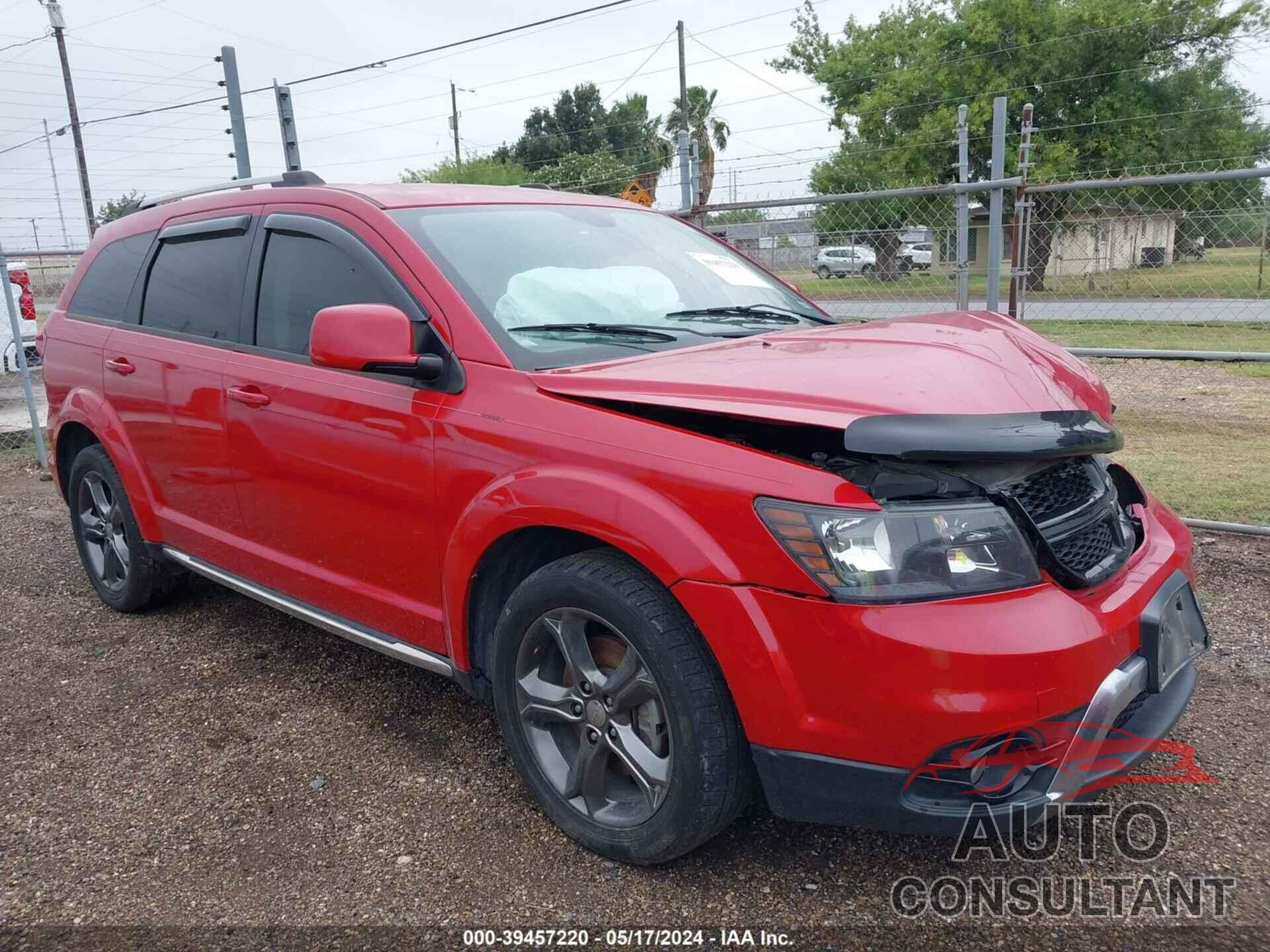 DODGE JOURNEY 2017 - 3C4PDCGG6HT509337