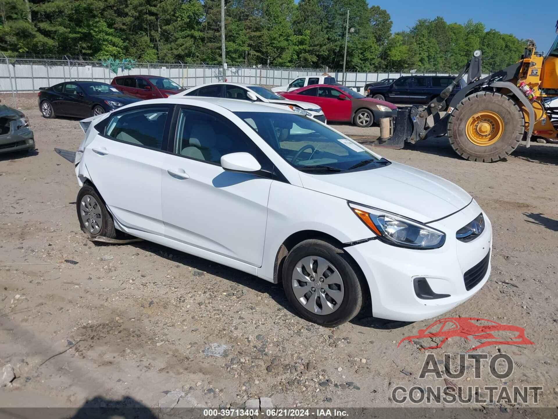 HYUNDAI ACCENT 2017 - KMHCT4AE3HU315462