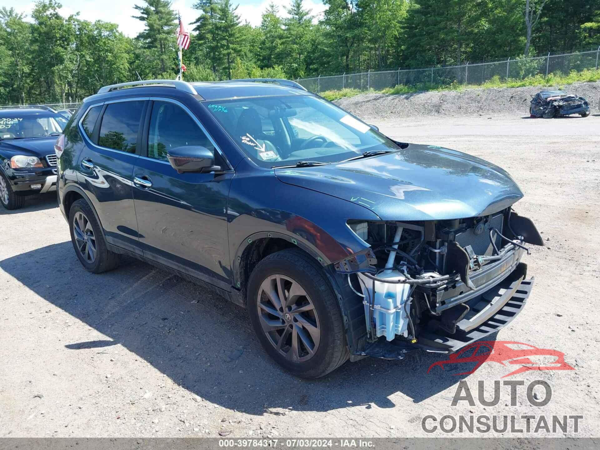 NISSAN ROGUE 2016 - 5N1AT2MV4GC819269