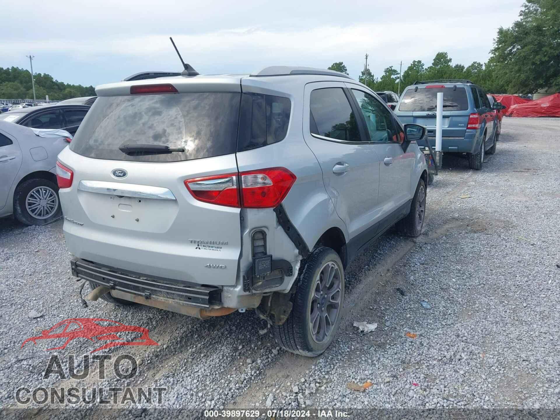 FORD ECOSPORT 2020 - MAJ6S3KL5LC346115