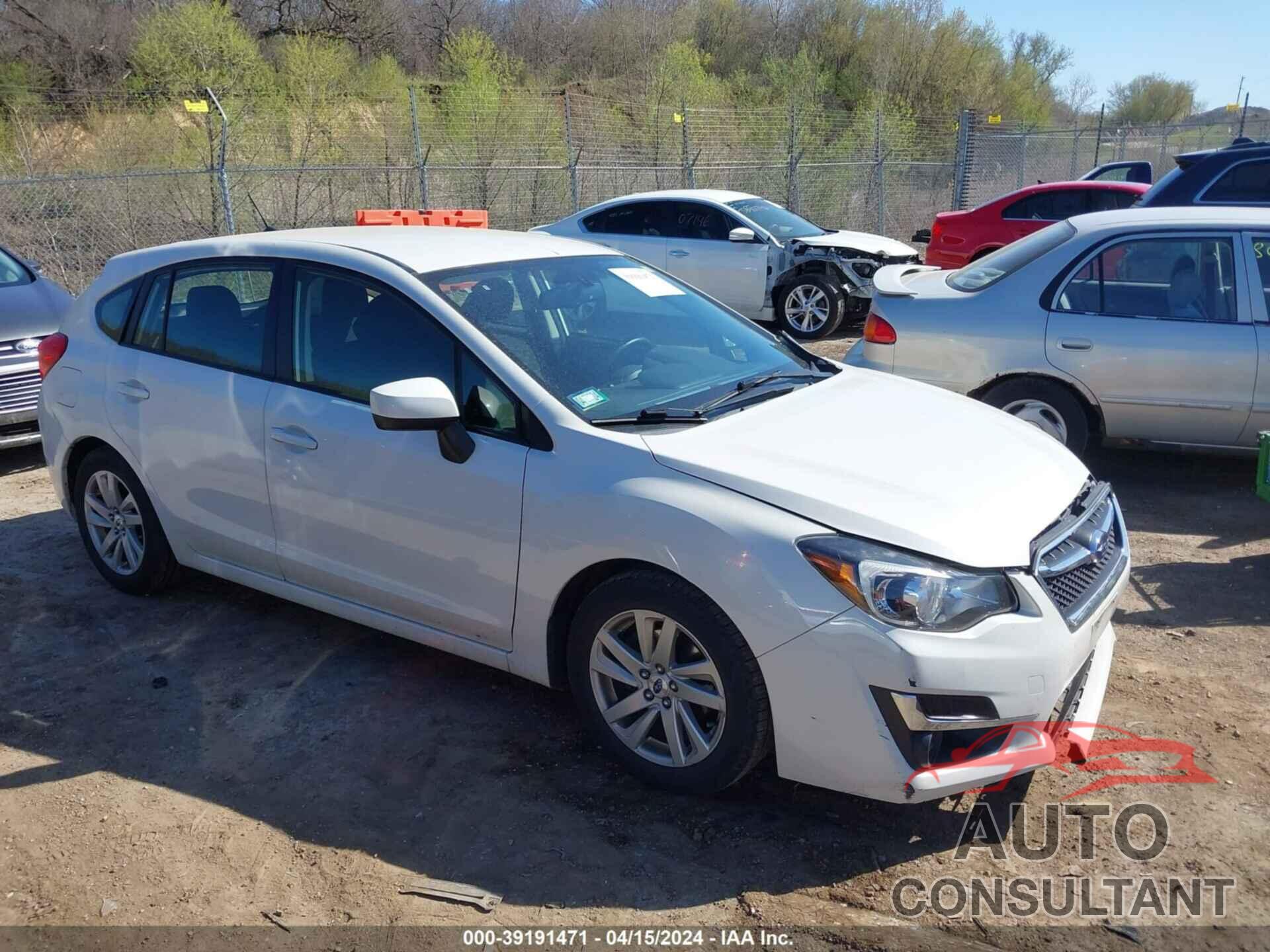 SUBARU IMPREZA 2016 - JF1GPAB60G8231824