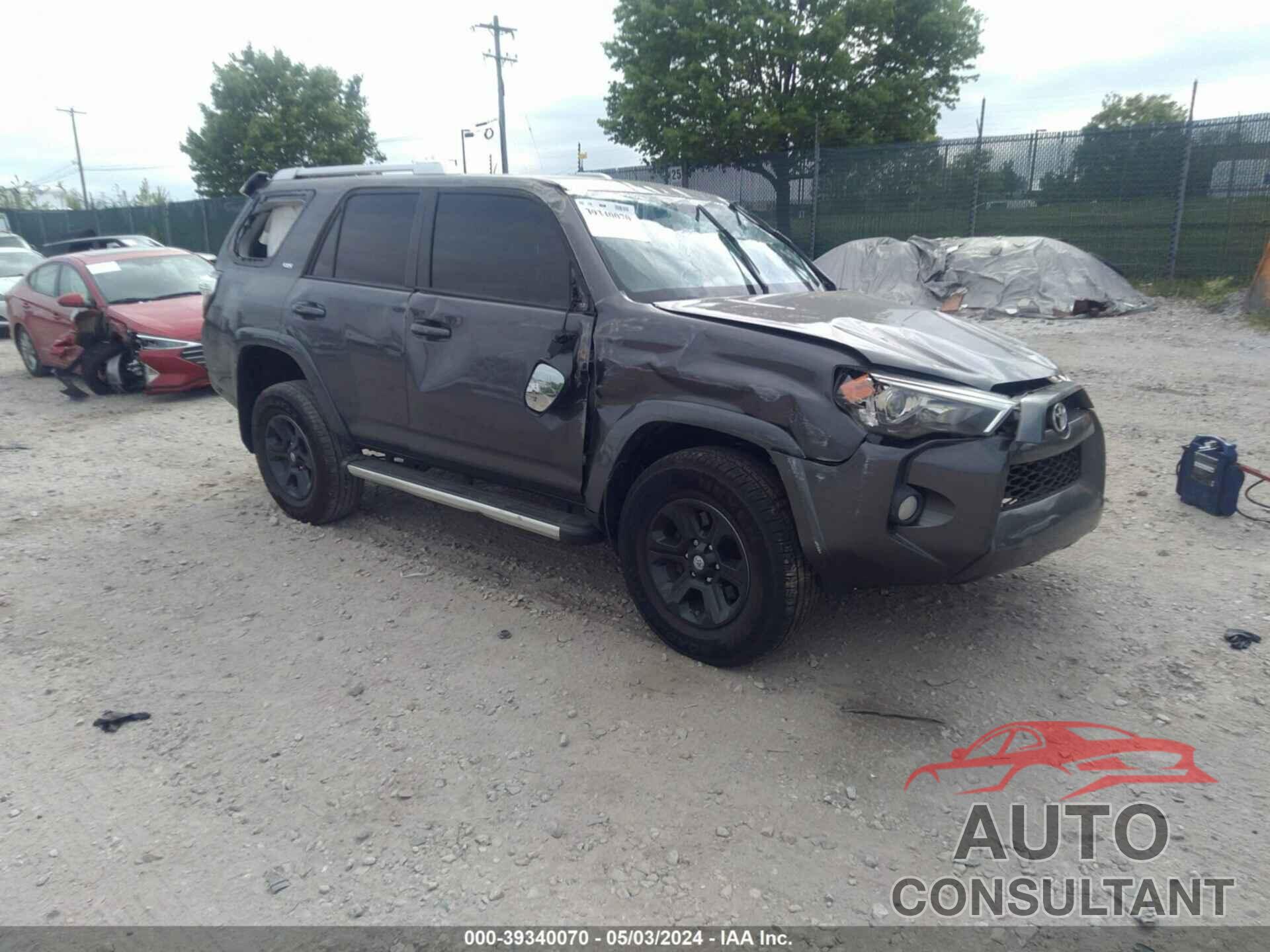 TOYOTA 4RUNNER 2017 - JTEBU5JR9H5439165