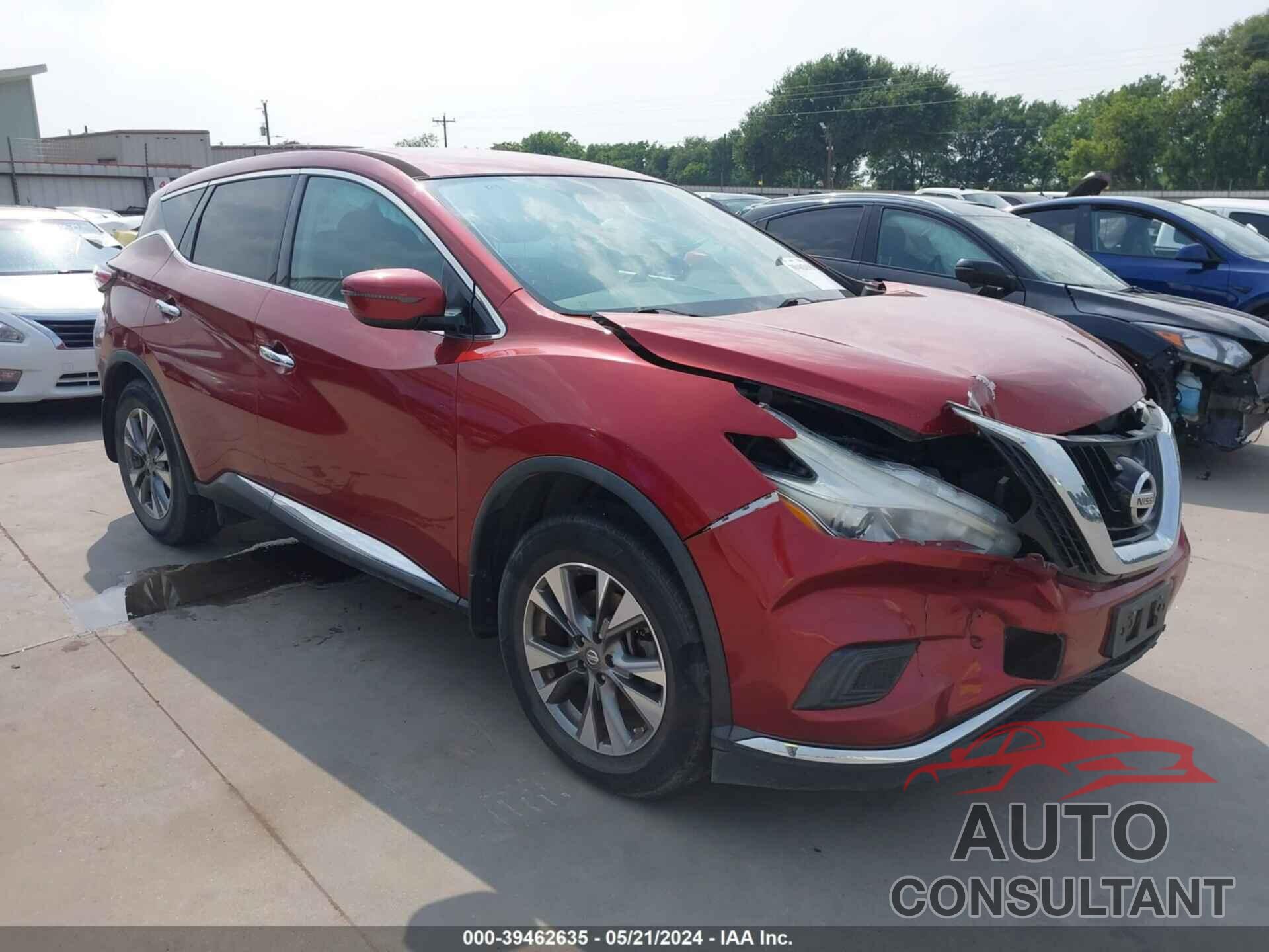 NISSAN MURANO 2017 - 5N1AZ2MH9HN149779