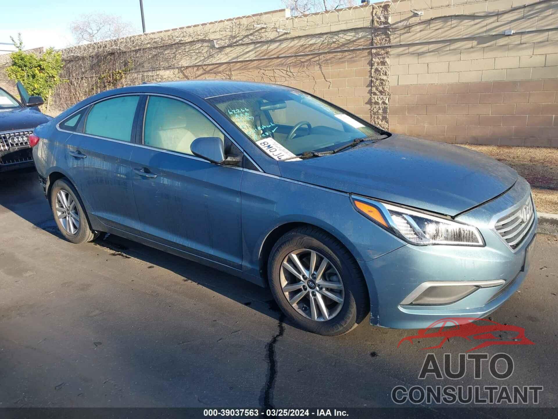 HYUNDAI SONATA 2017 - 5NPE24AF0HH527030