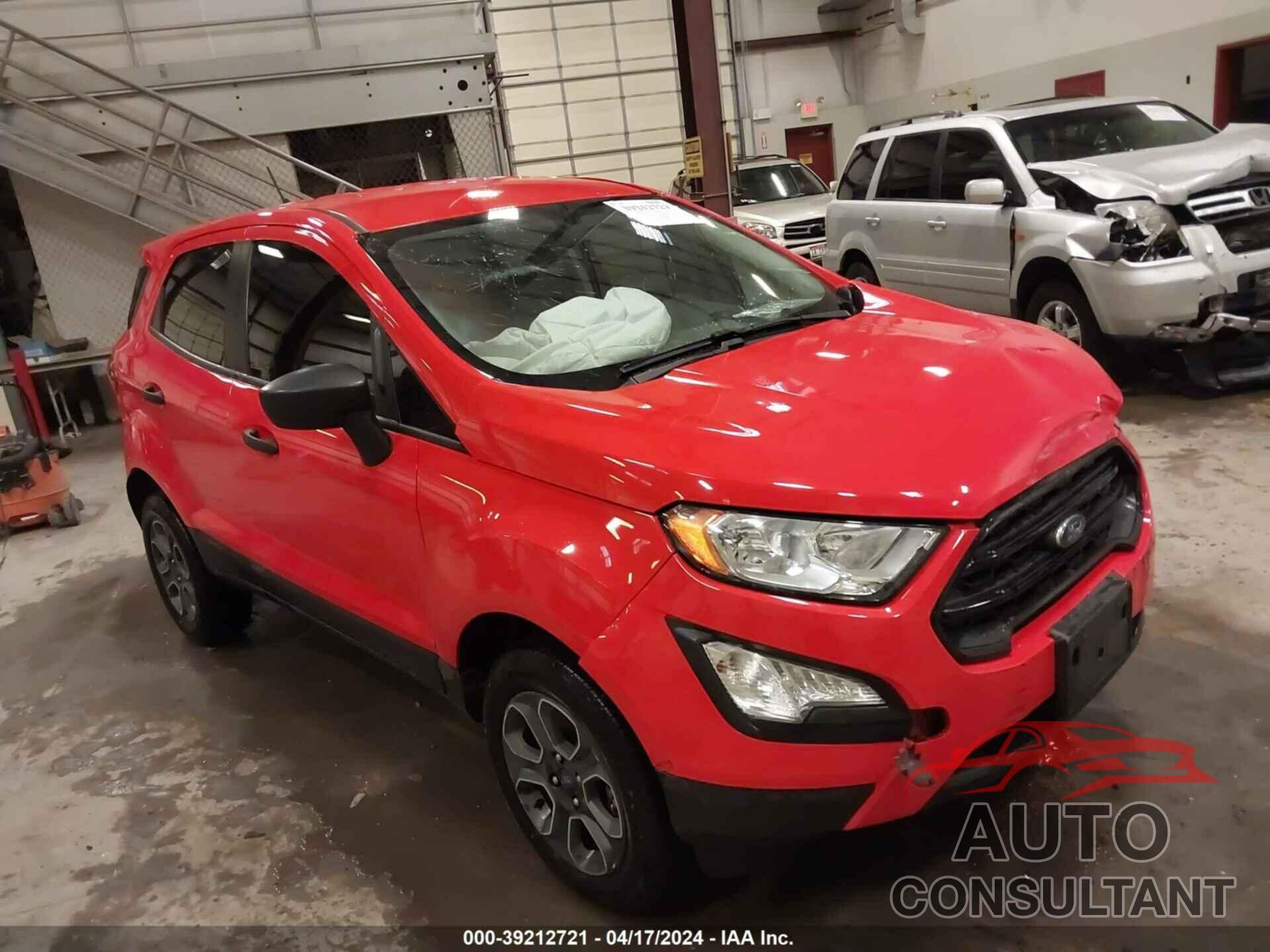 FORD ECOSPORT 2021 - MAJ6S3FL0MC398845