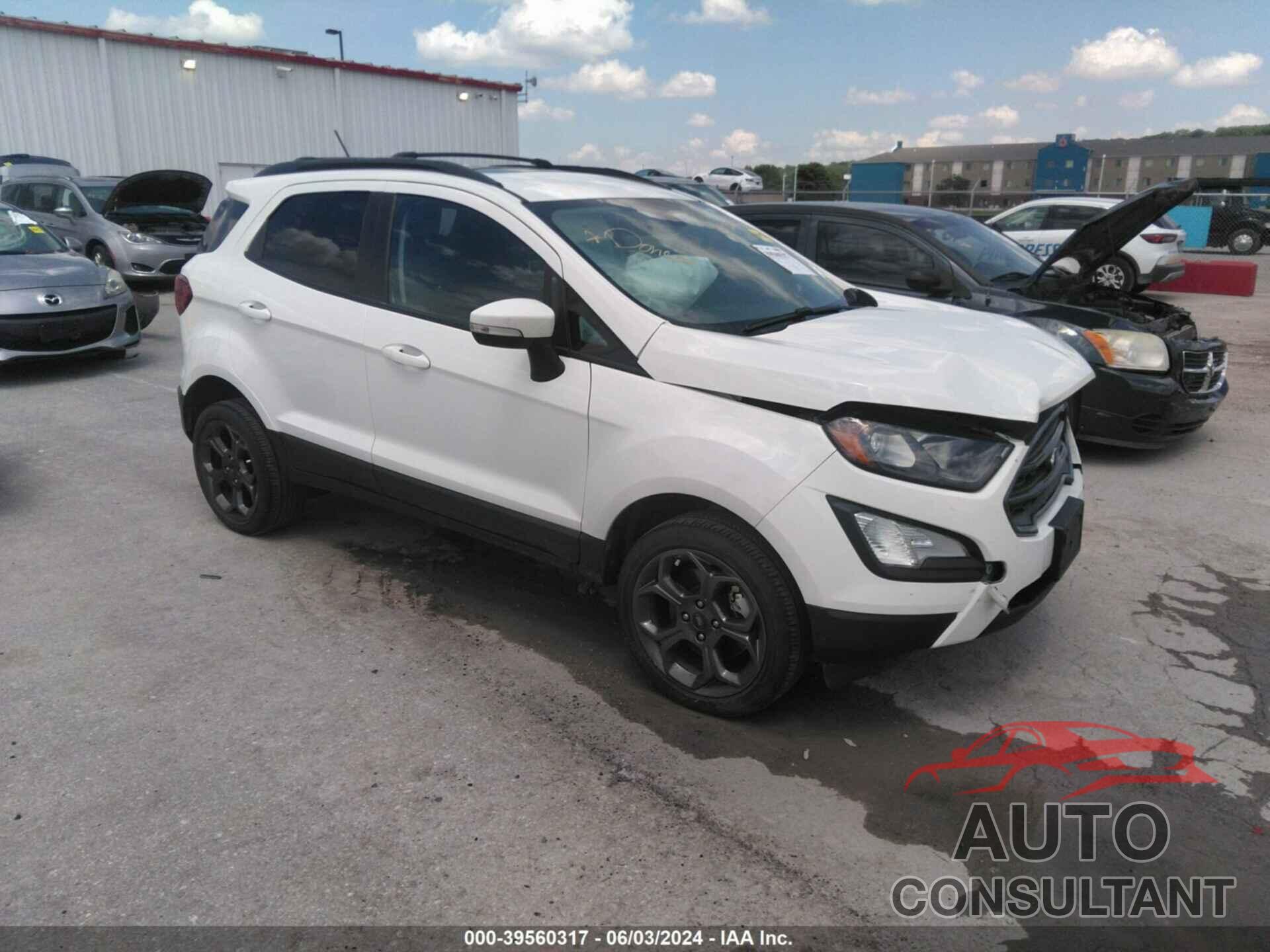 FORD ECOSPORT 2018 - MAJ6P1CL0JC247767