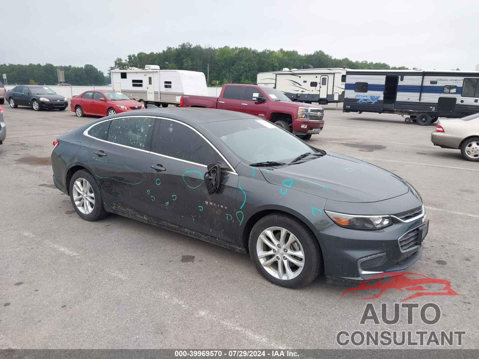 CHEVROLET MALIBU 2016 - 1G1ZE5ST0GF257124