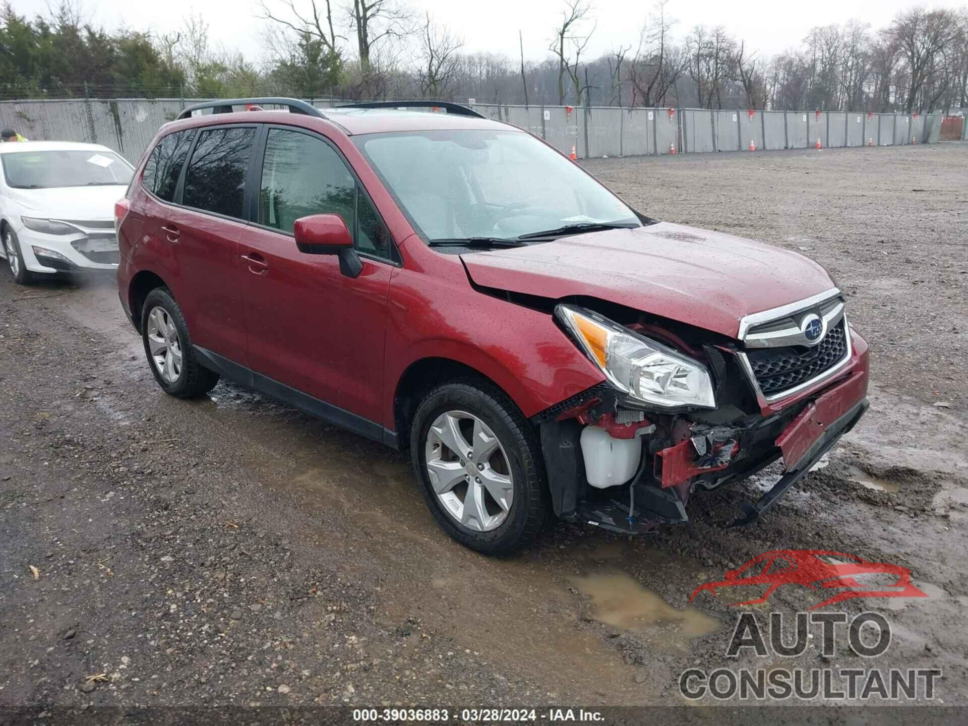 SUBARU FORESTER 2016 - JF2SJAFC8GH401547