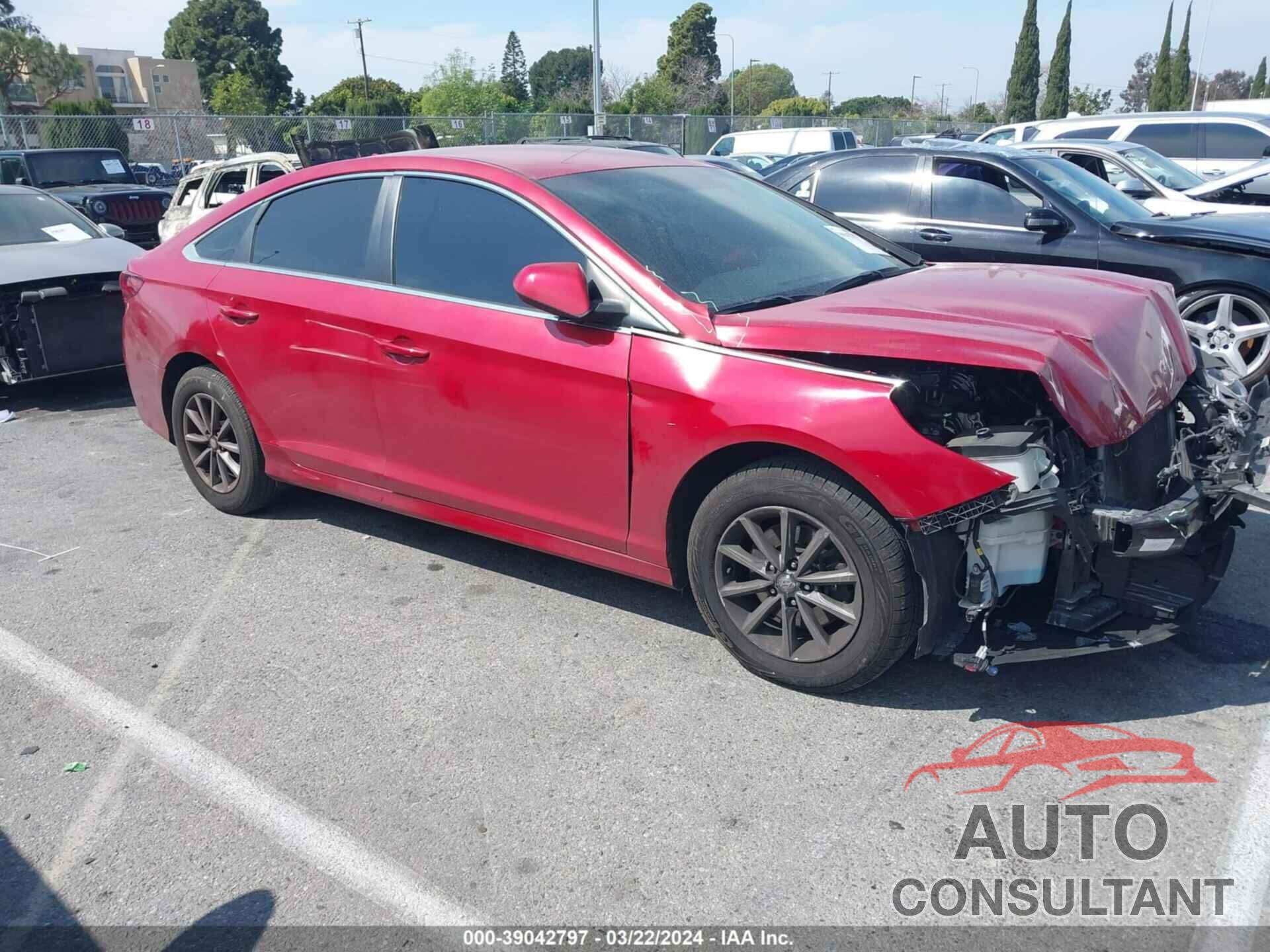 HYUNDAI SONATA 2019 - 5NPE24AF2KH754002