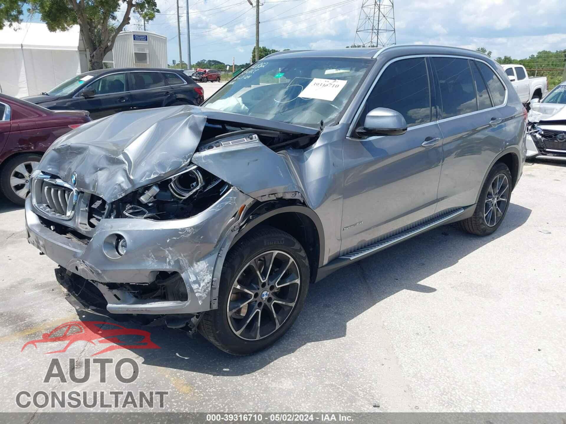 BMW X5 2017 - 5UXKR2C58H0U18138
