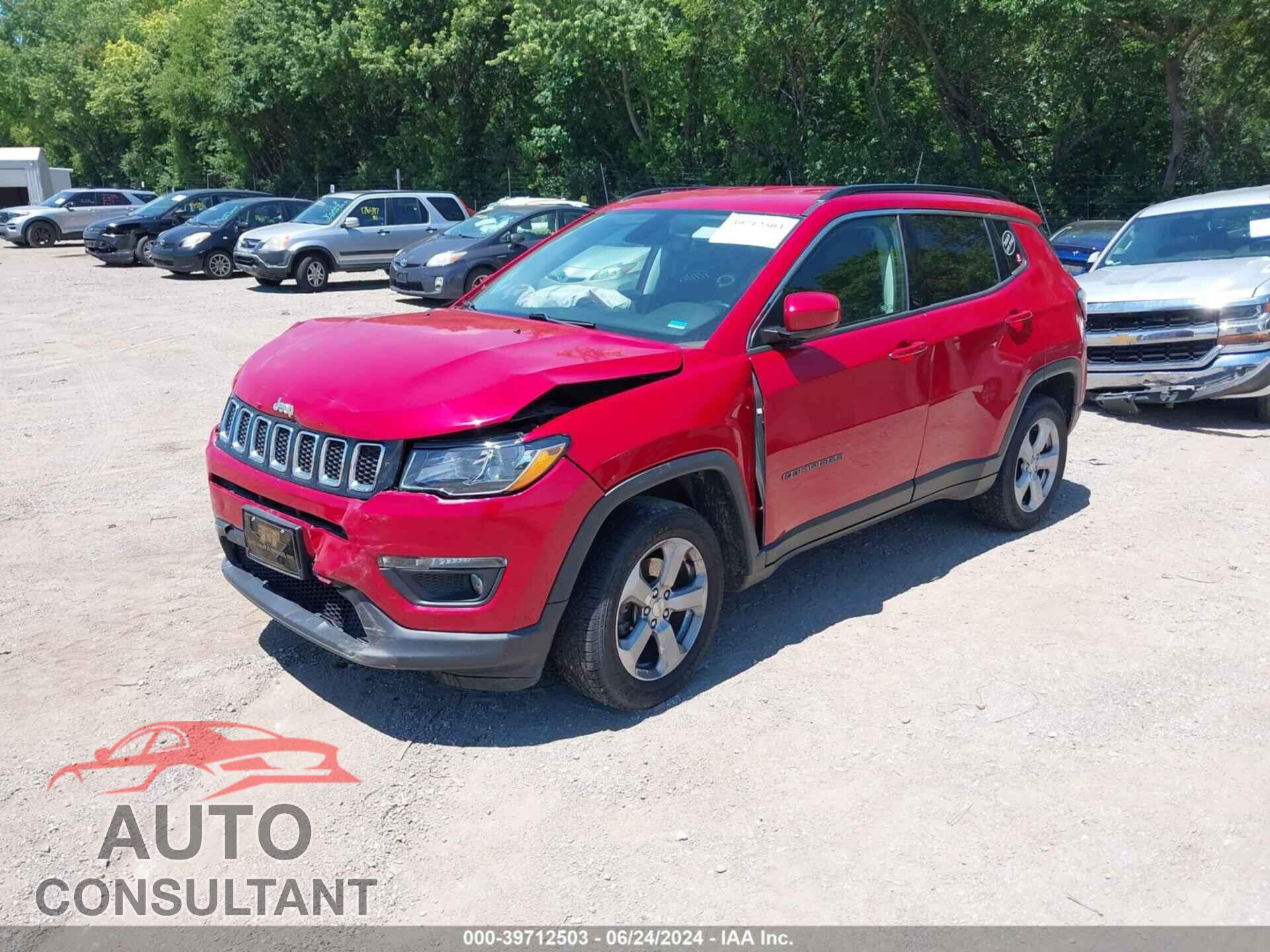 JEEP NEW COMPASS 2017 - 3C4NJDBB7HT656736