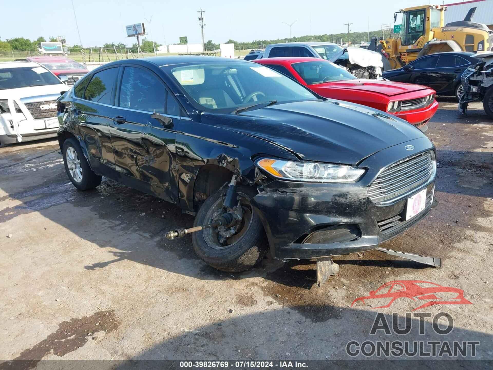 FORD FUSION 2016 - 3FA6P0G75GR267739