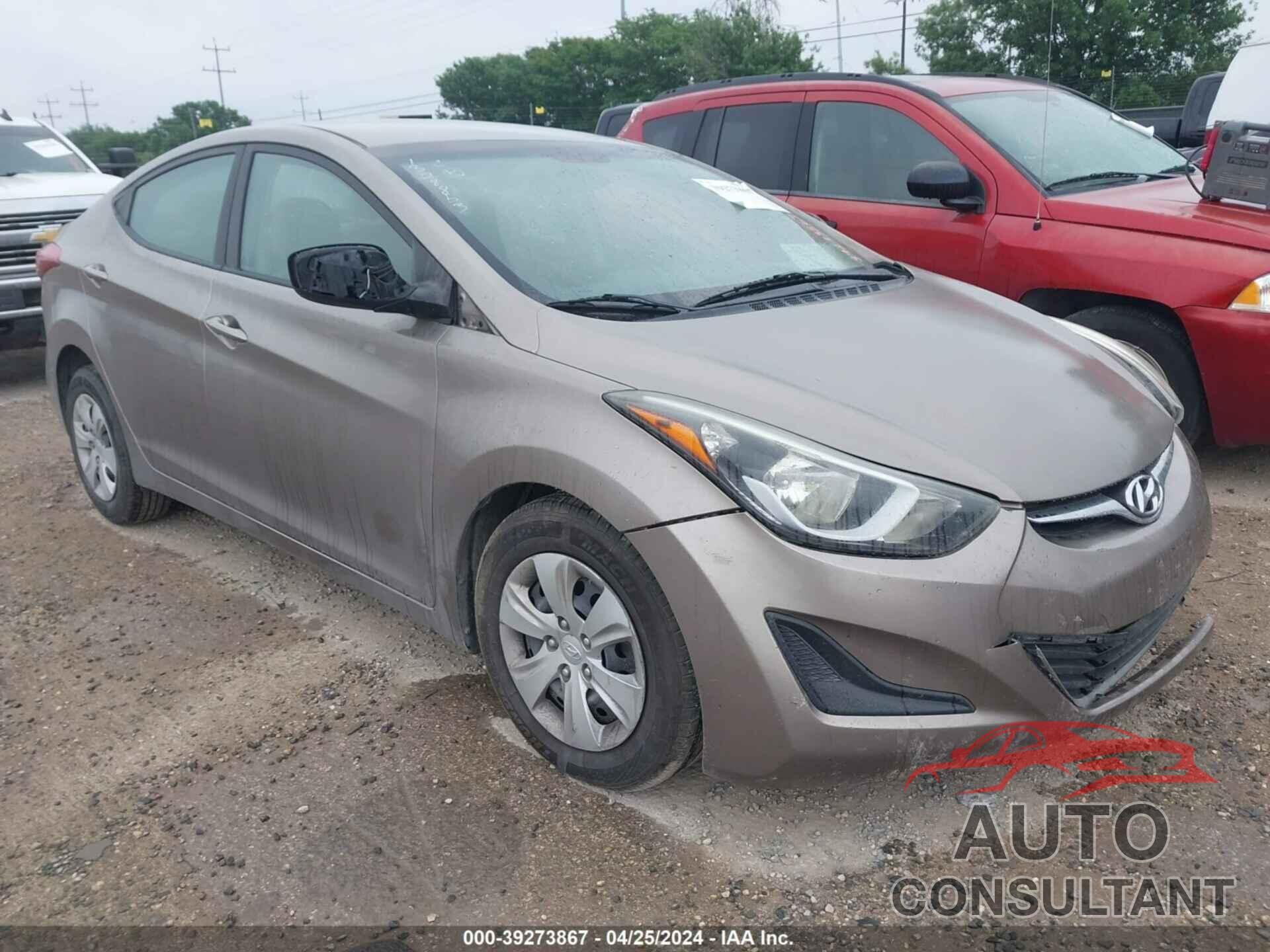HYUNDAI ELANTRA 2016 - 5NPDH4AE1GH730587