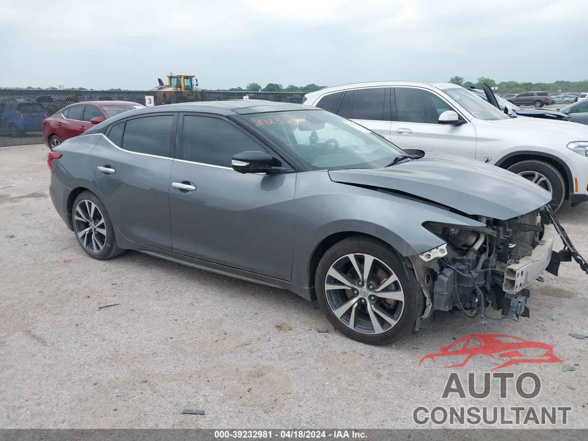 NISSAN MAXIMA 2017 - 1N4AA6AP9HC413745