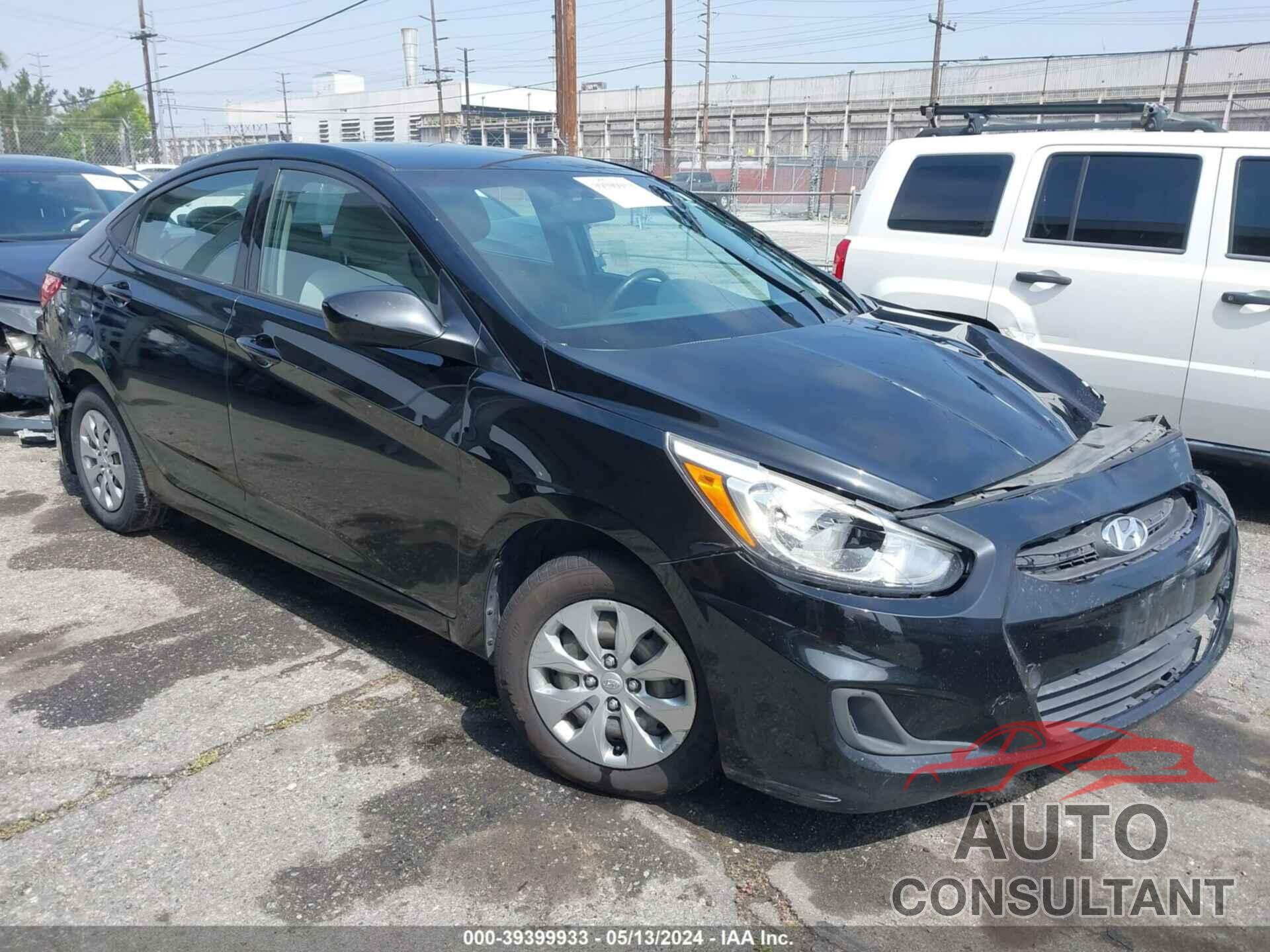 HYUNDAI ACCENT 2017 - KMHCT4AE9HU275193