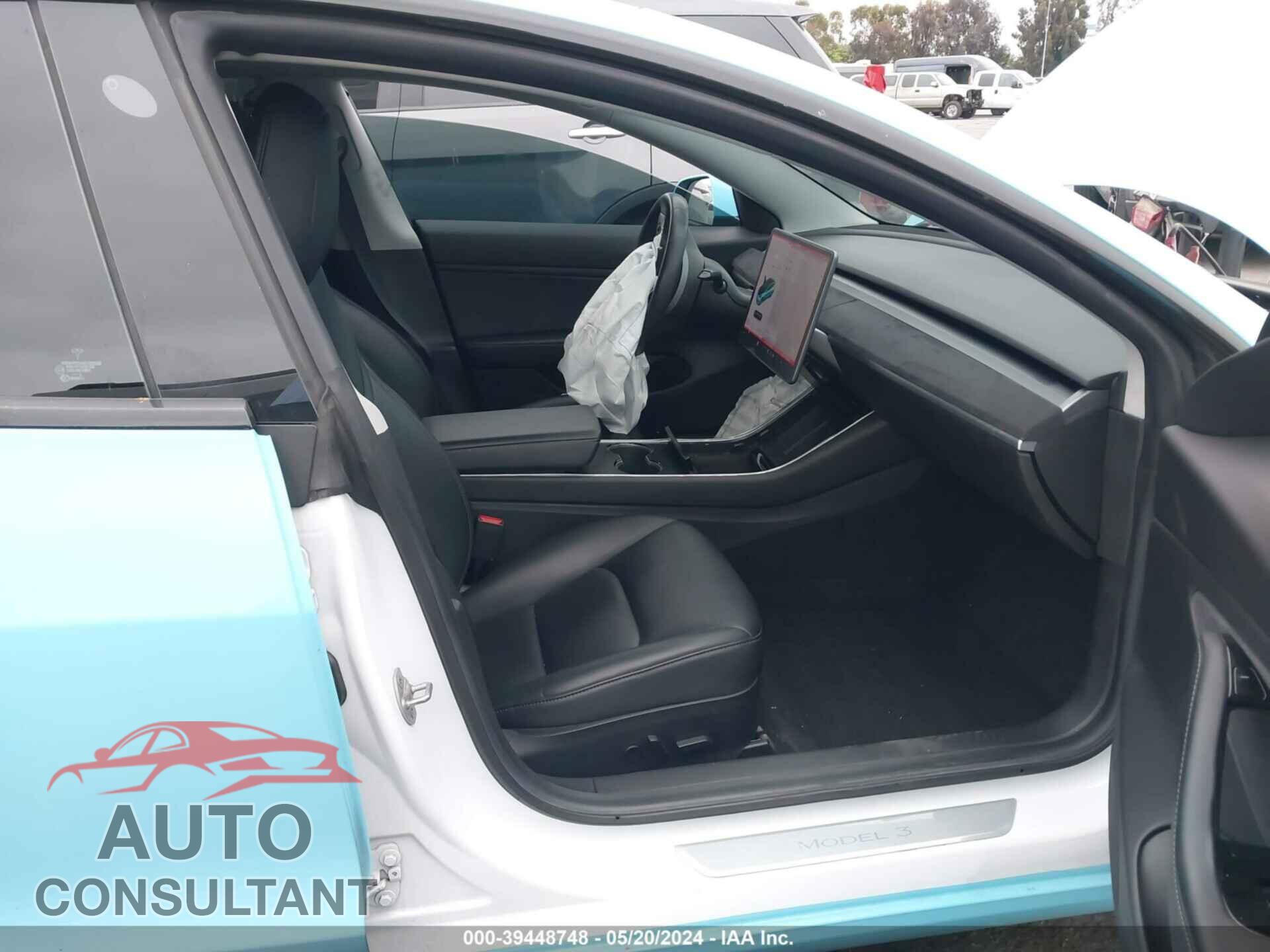 TESLA MODEL 3 2019 - 5YJ3E1EB3KF387968