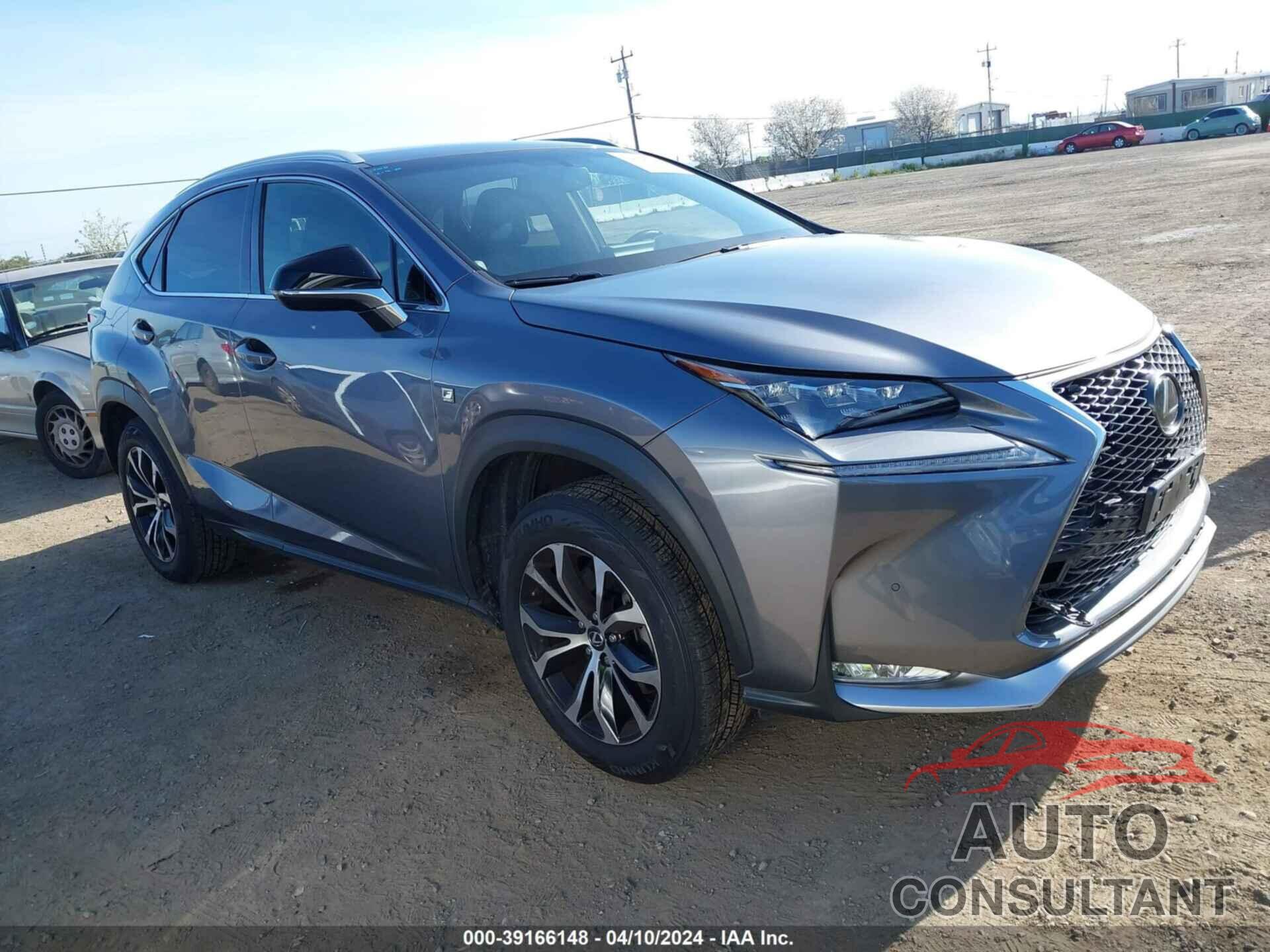 LEXUS NX 200T 2017 - JTJBARBZ0H2102854