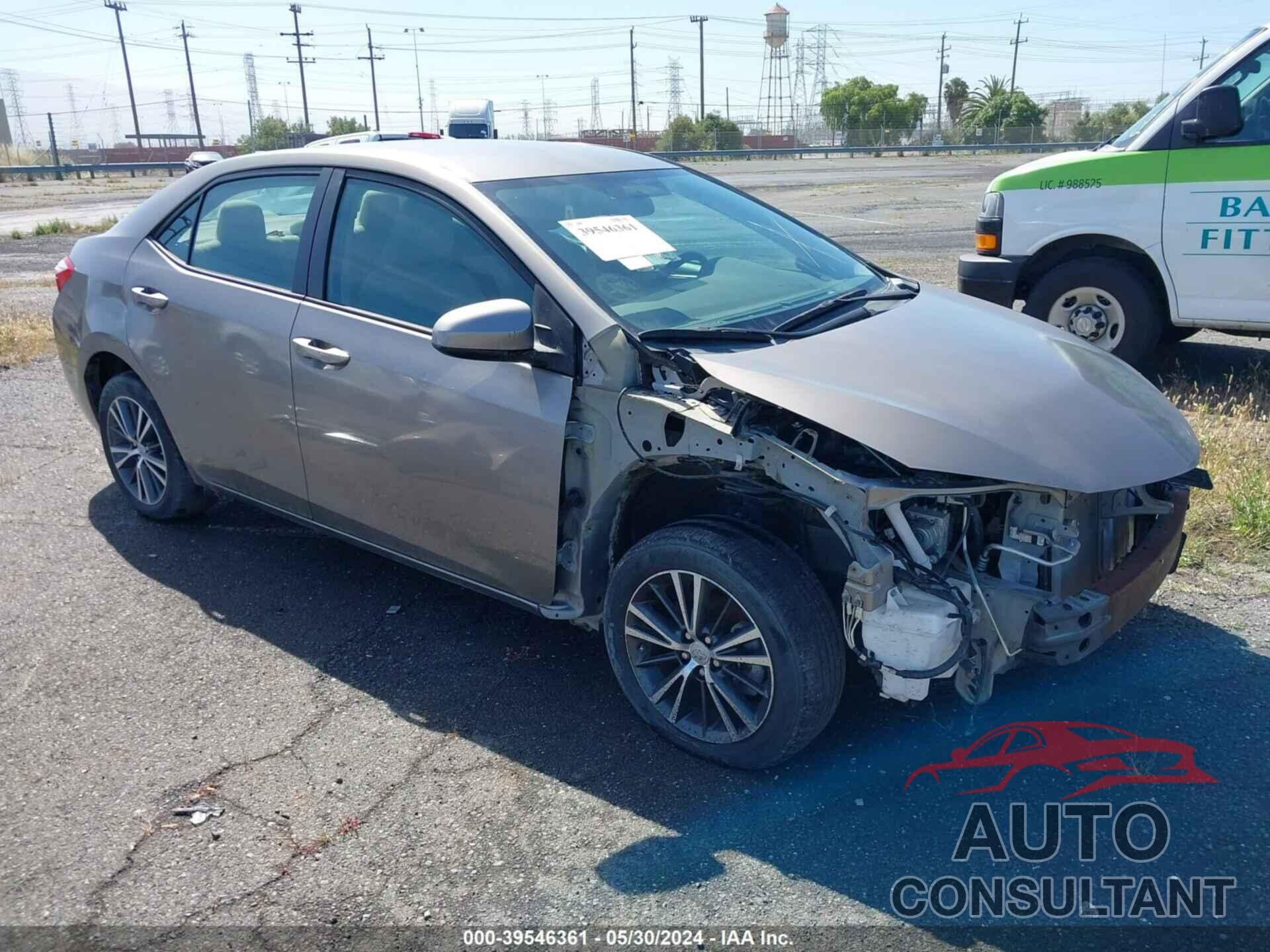 TOYOTA COROLLA 2016 - 5YFBURHEXGP468349
