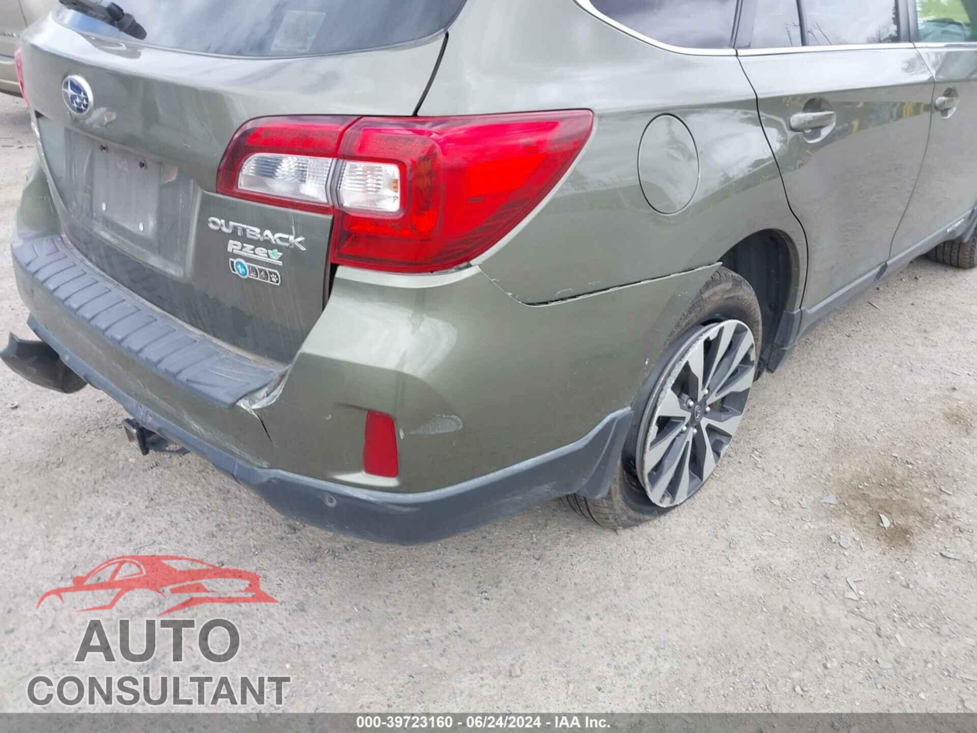 SUBARU OUTBACK 2017 - 4S4BSANC4H3378324