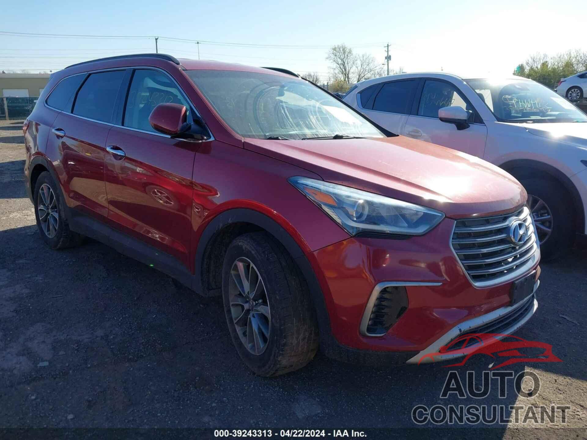 HYUNDAI SANTA FE 2017 - KM8SMDHF2HU178764