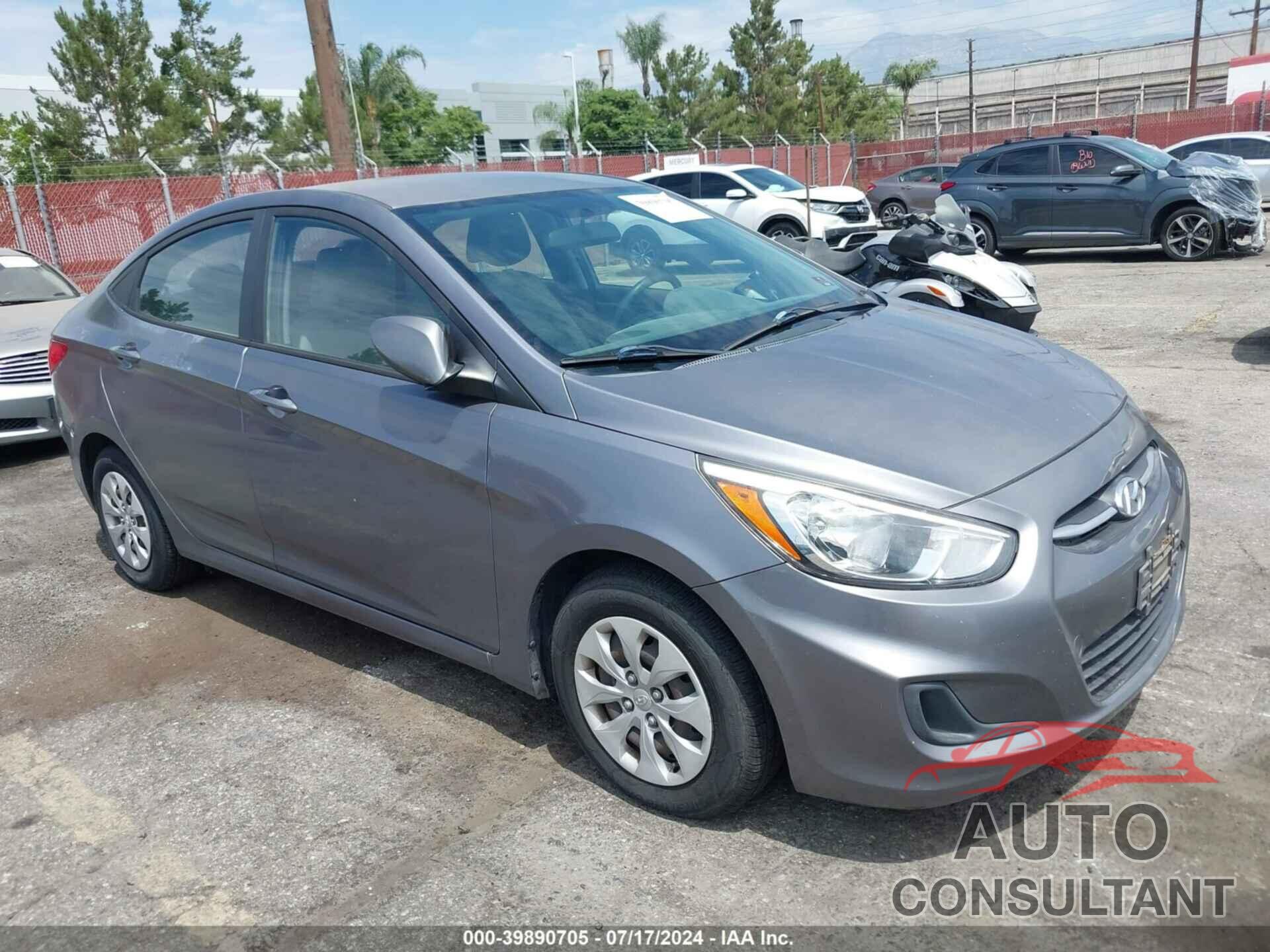 HYUNDAI ACCENT 2016 - KMHCT4AE7GU999558