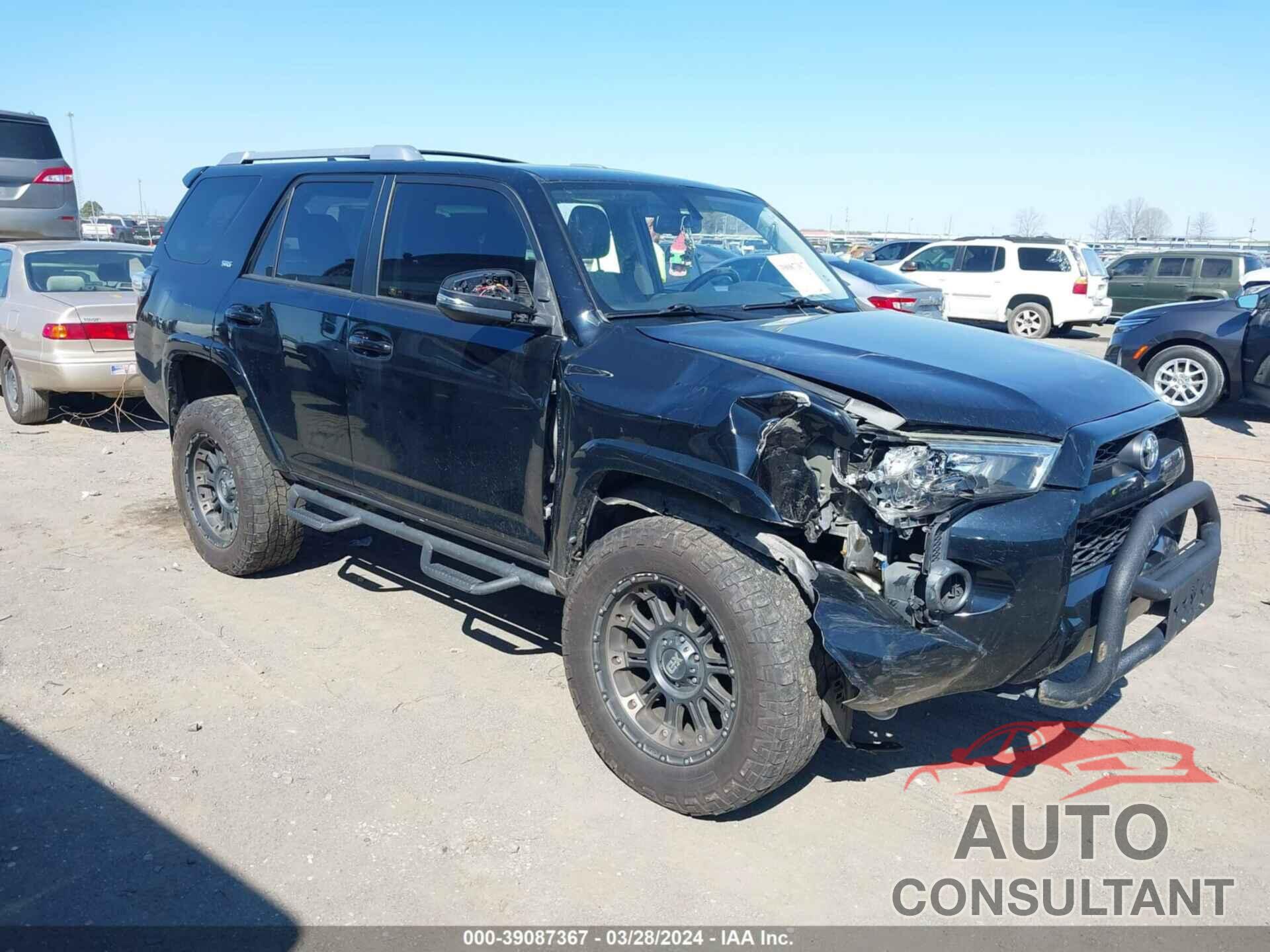 TOYOTA 4RUNNER 2016 - JTEBU5JR2G5303846