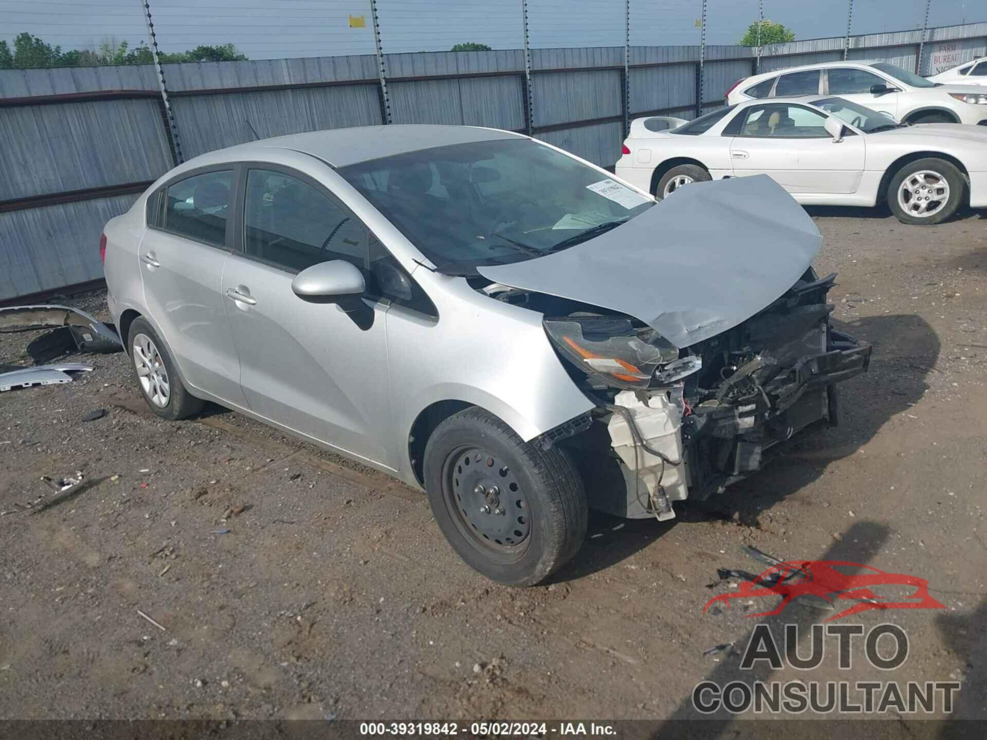 KIA RIO 2016 - KNADM4A39G6687005