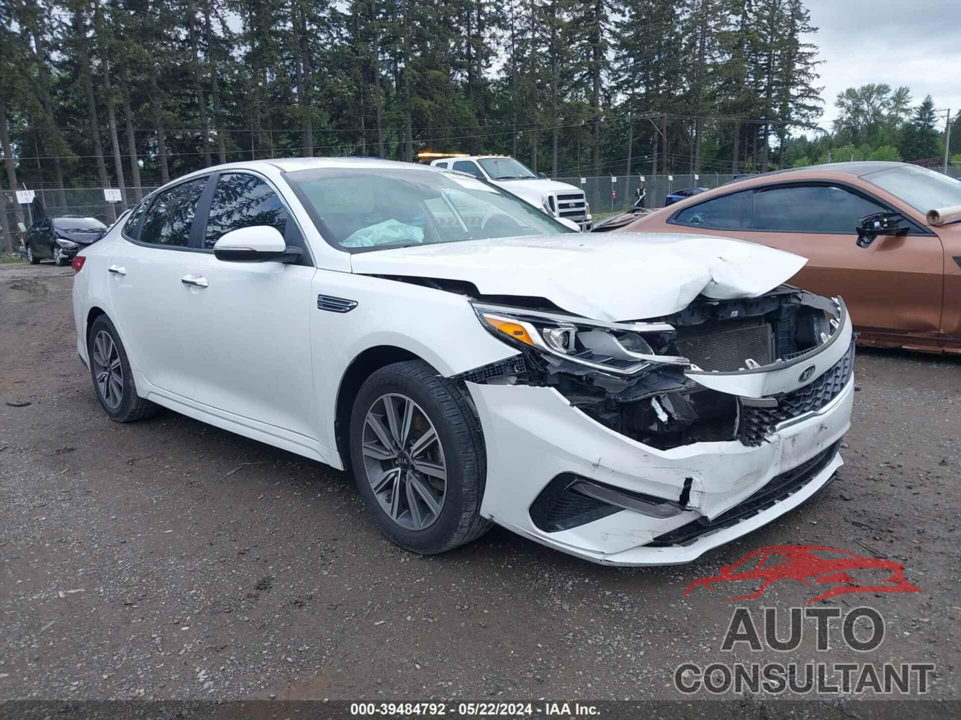 KIA OPTIMA 2019 - 5XXGT4L31KG365582