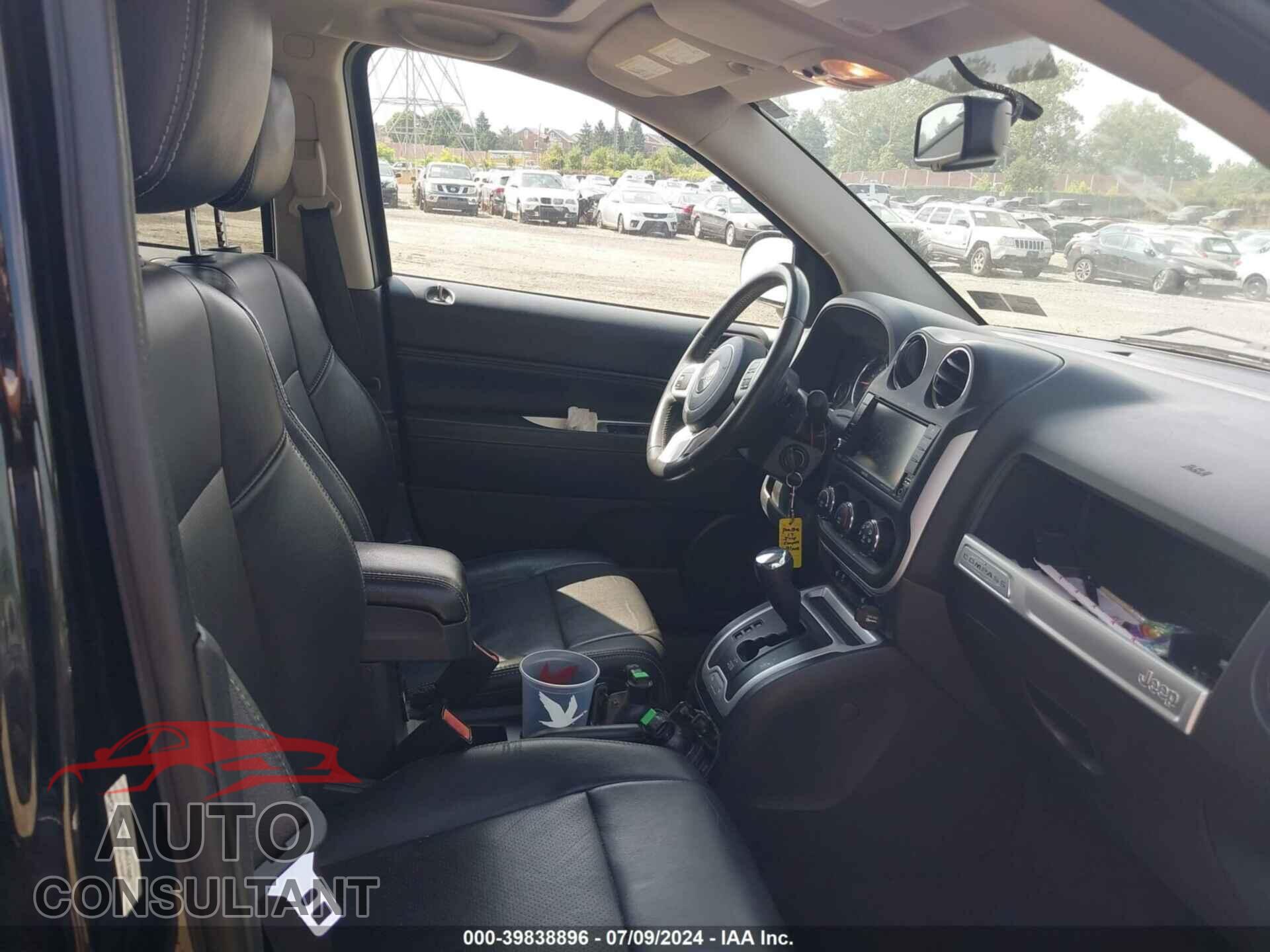 JEEP COMPASS 2017 - 1C4NJDEBXHD177809