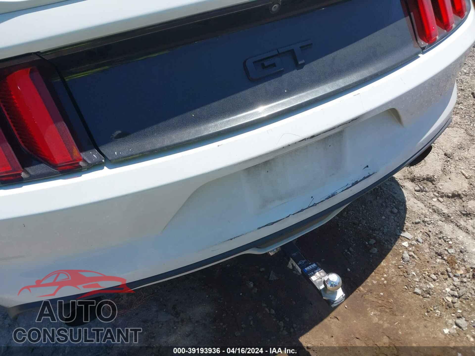 FORD MUSTANG 2017 - 1FA6P8CF3H5249269