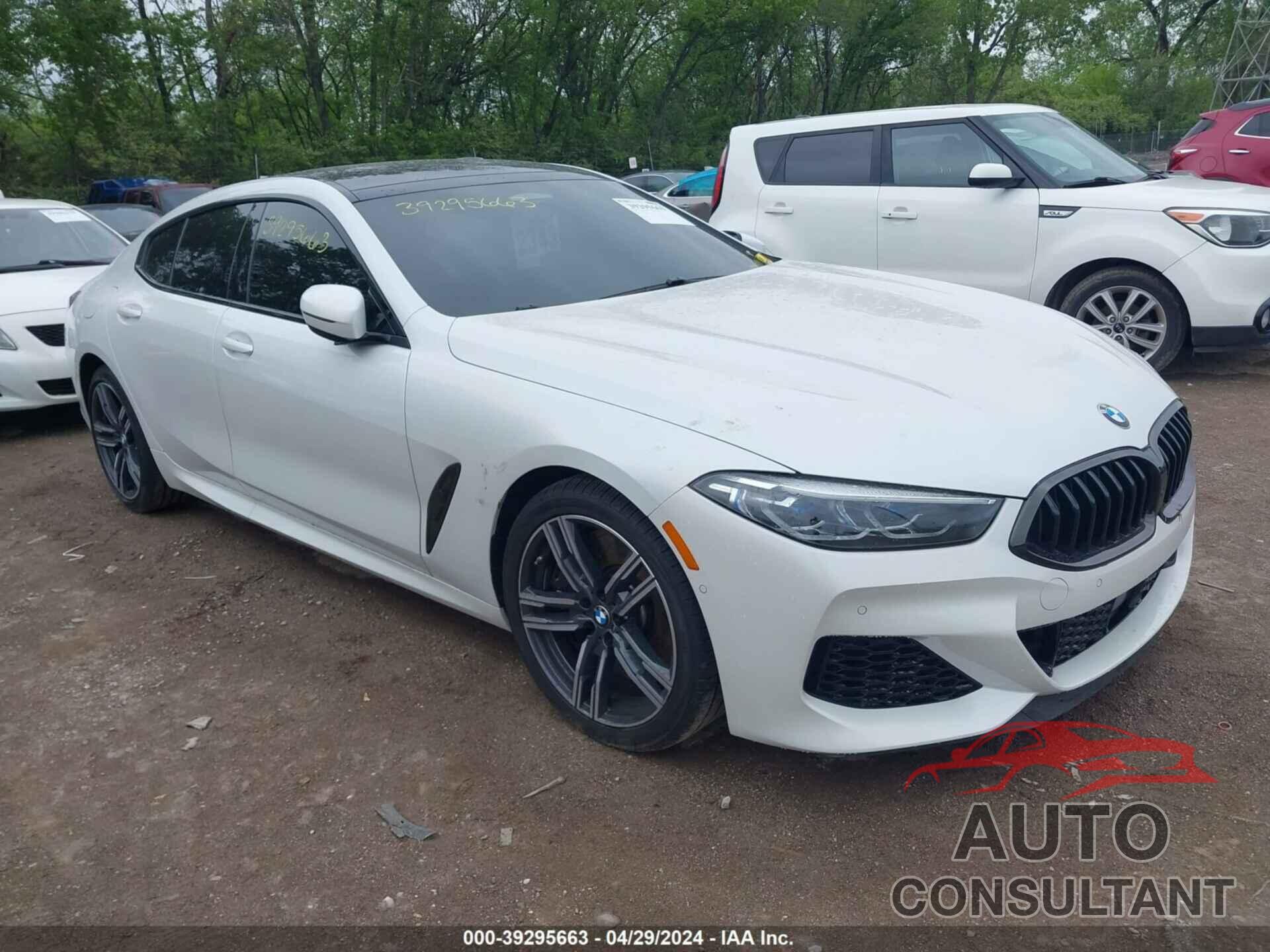 BMW M850I GTAN COUPE 2022 - WBAGV8C06NCG91048
