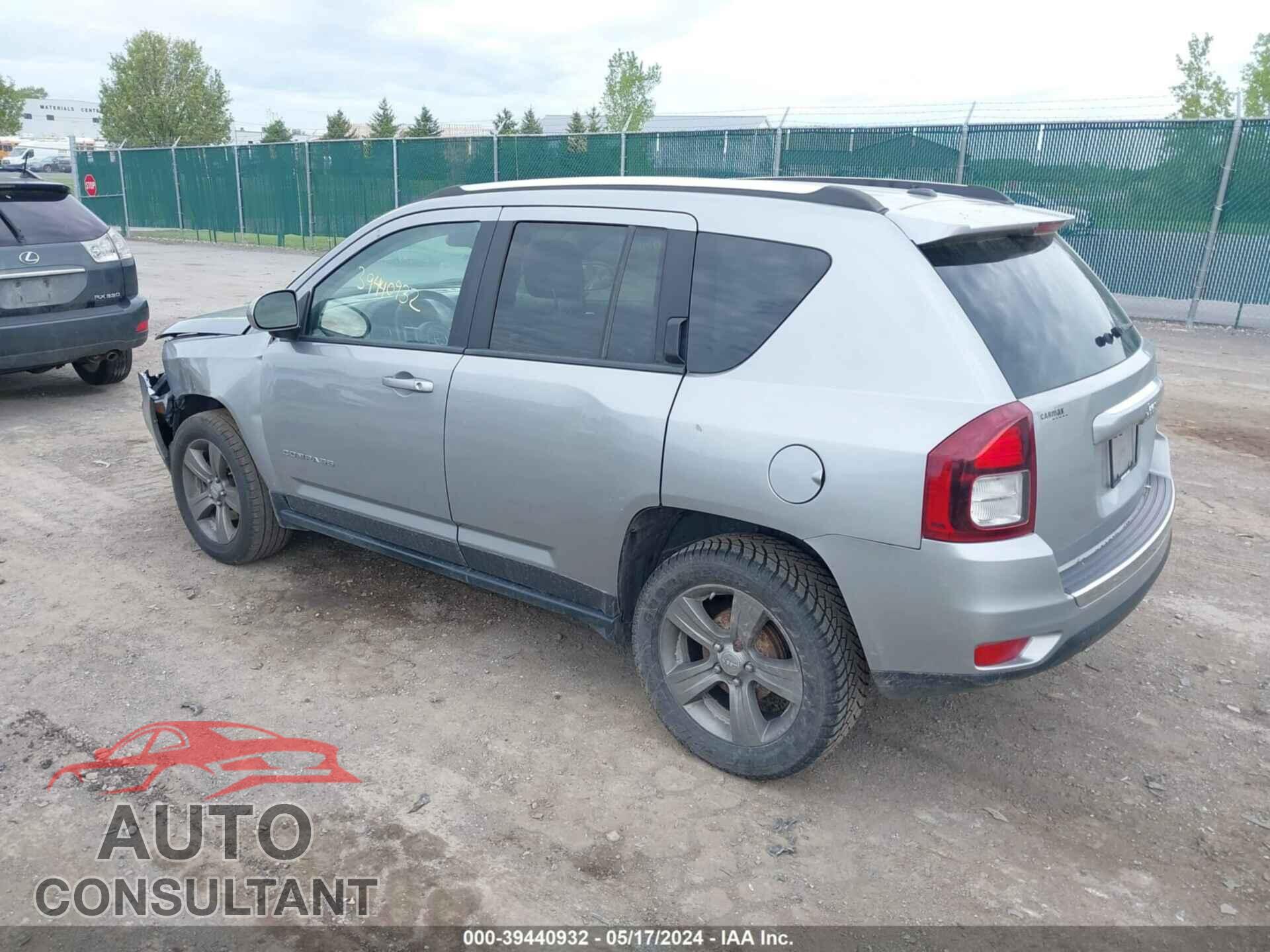 JEEP COMPASS 2017 - 1C4NJCEA9HD150697