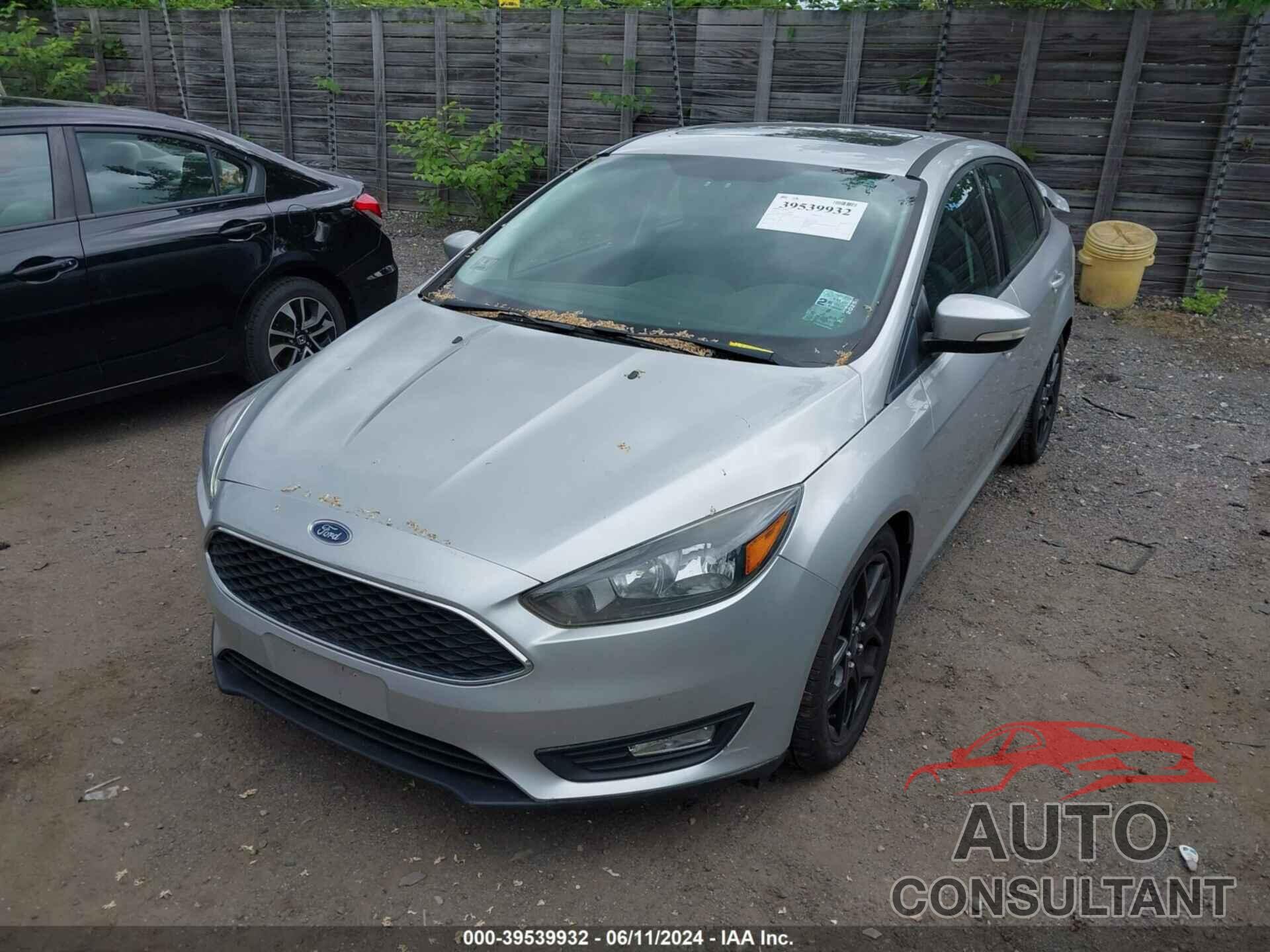 FORD FOCUS 2016 - 1FADP3F27GL264872