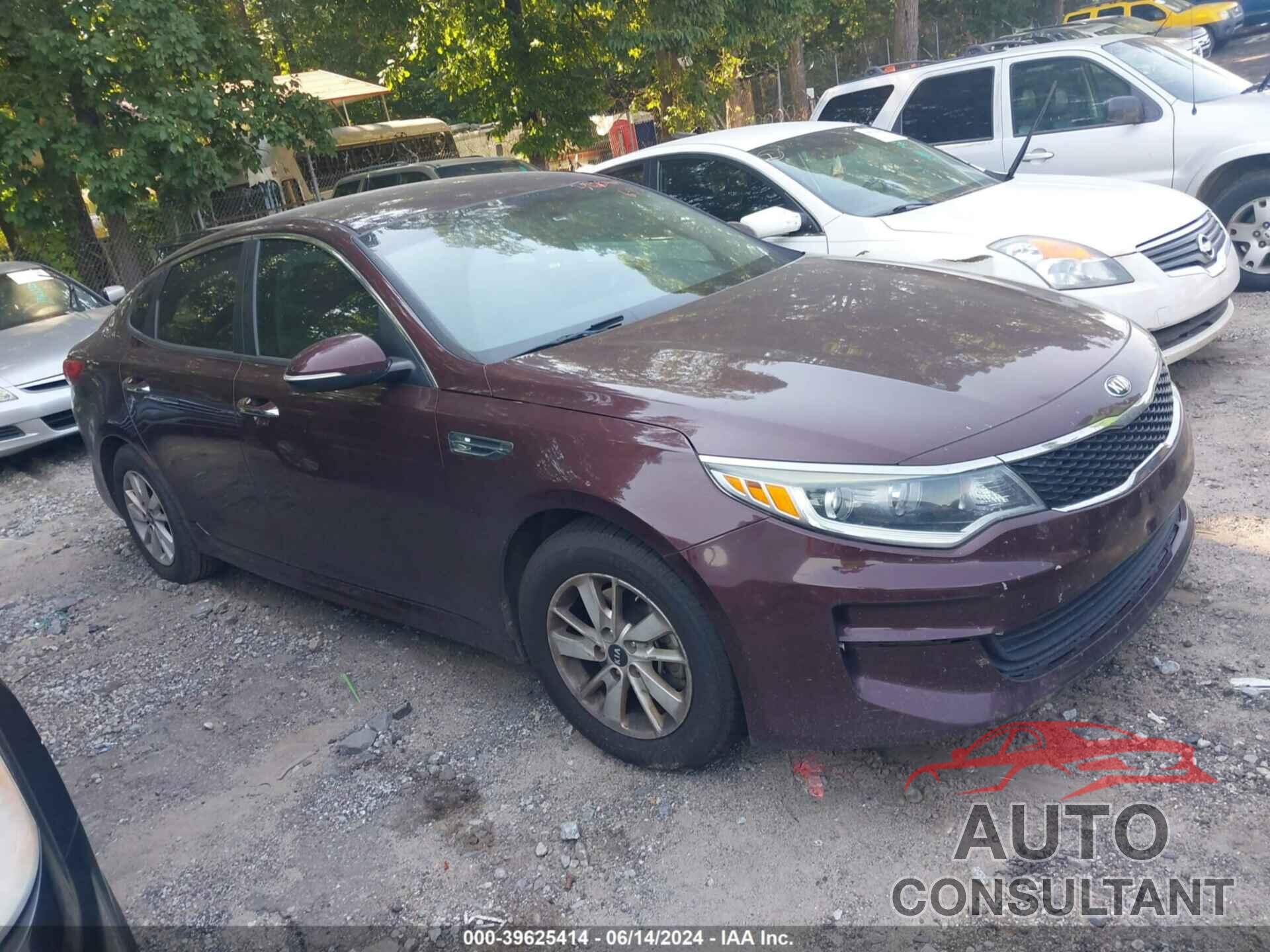 KIA OPTIMA 2018 - 5XXGT4L36JG222254