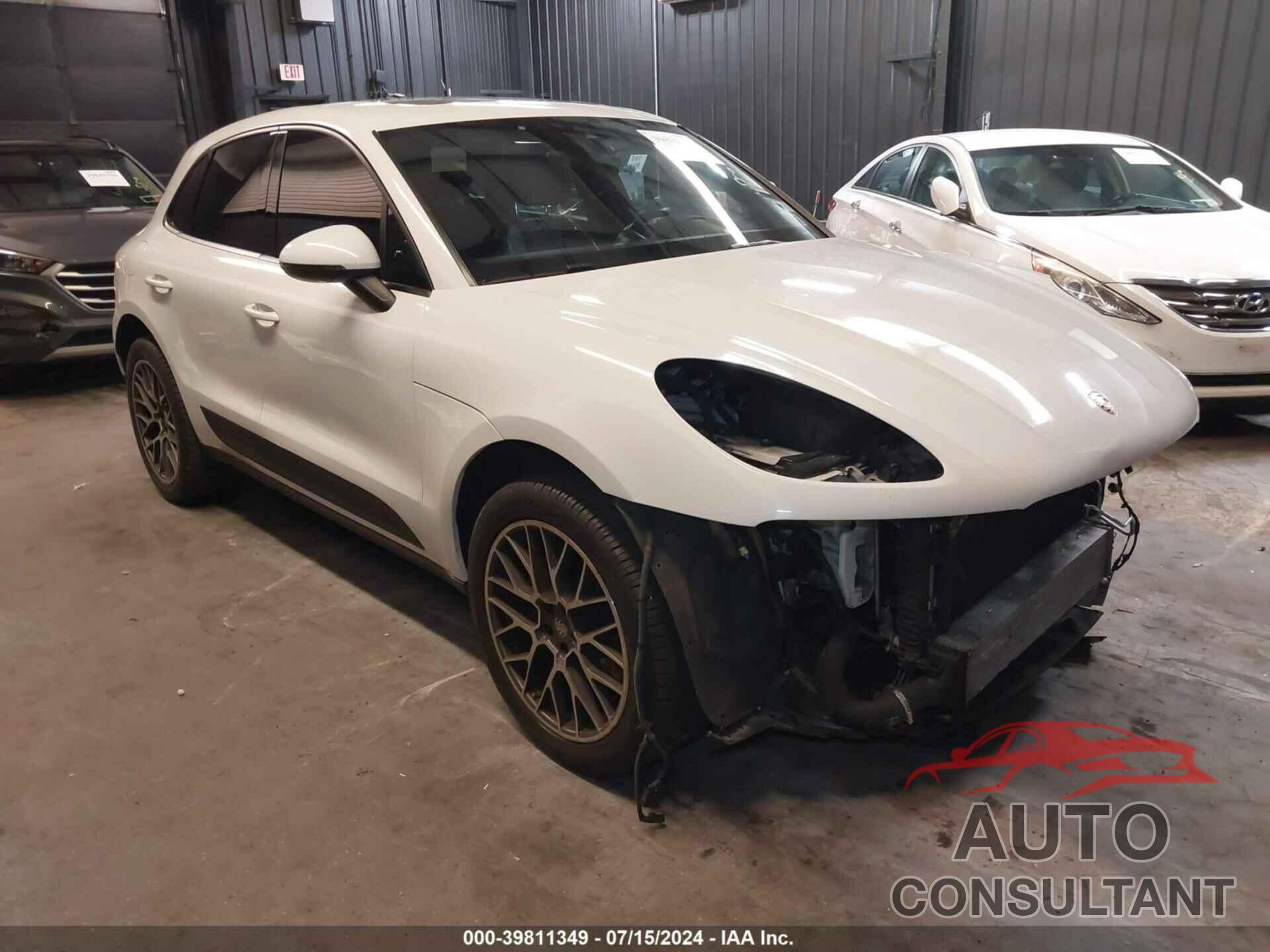 PORSCHE MACAN 2017 - WP1AA2A52HLB08832