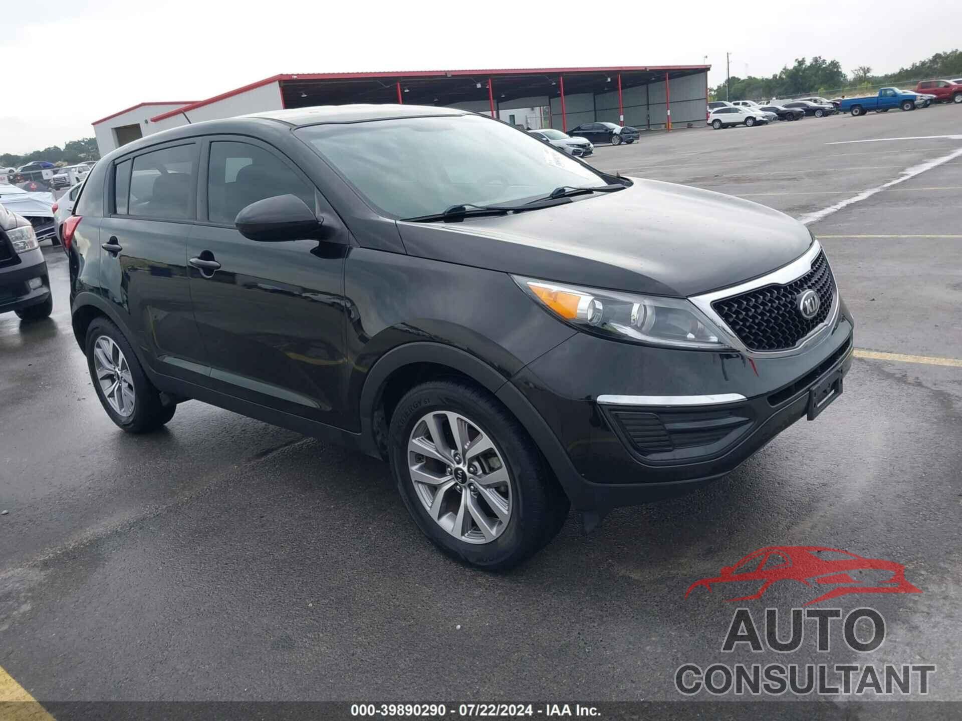 KIA SPORTAGE 2016 - KNDPB3AC3G7848779