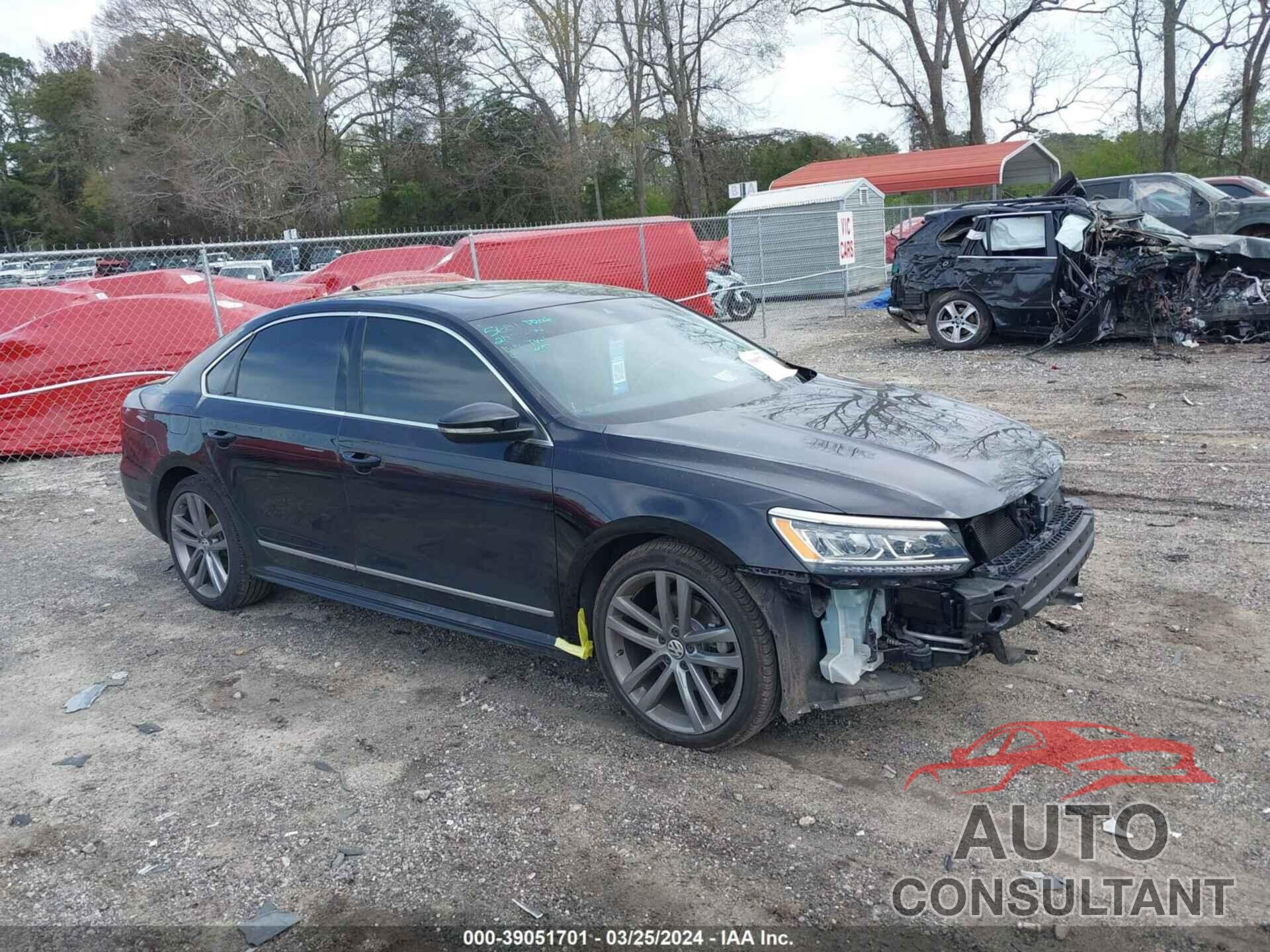 VOLKSWAGEN PASSAT 2019 - 1VWMA7A32KC009118