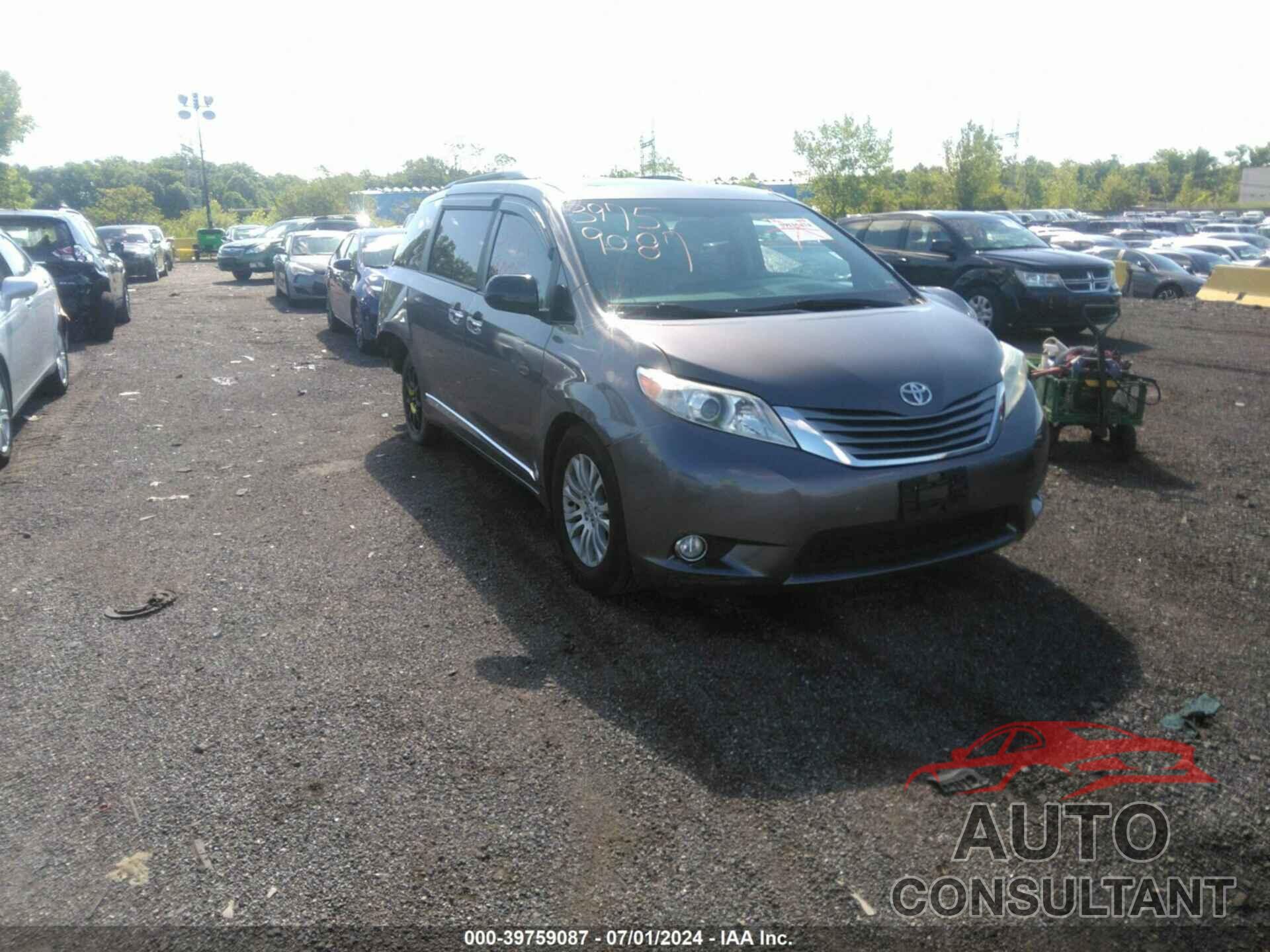 TOYOTA SIENNA 2016 - 5TDYK3DC3GS755265