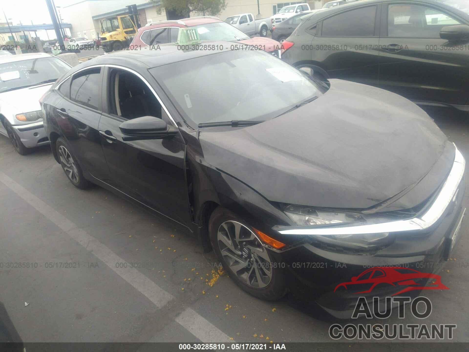 HONDA CIVIC SEDAN 2016 - 19XFC2F77GE208654