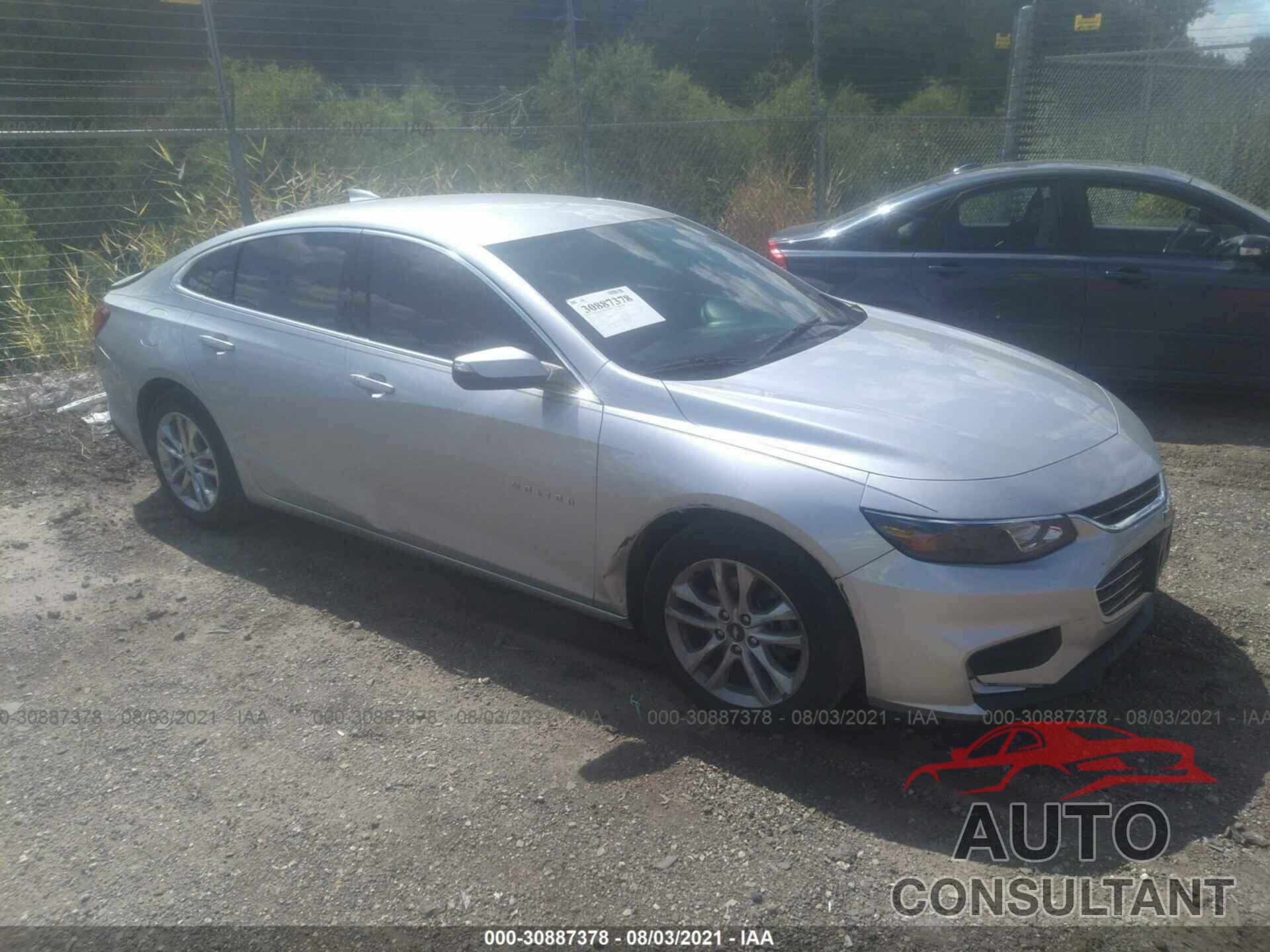 CHEVROLET MALIBU 2016 - 1G1ZE5ST8GF348576