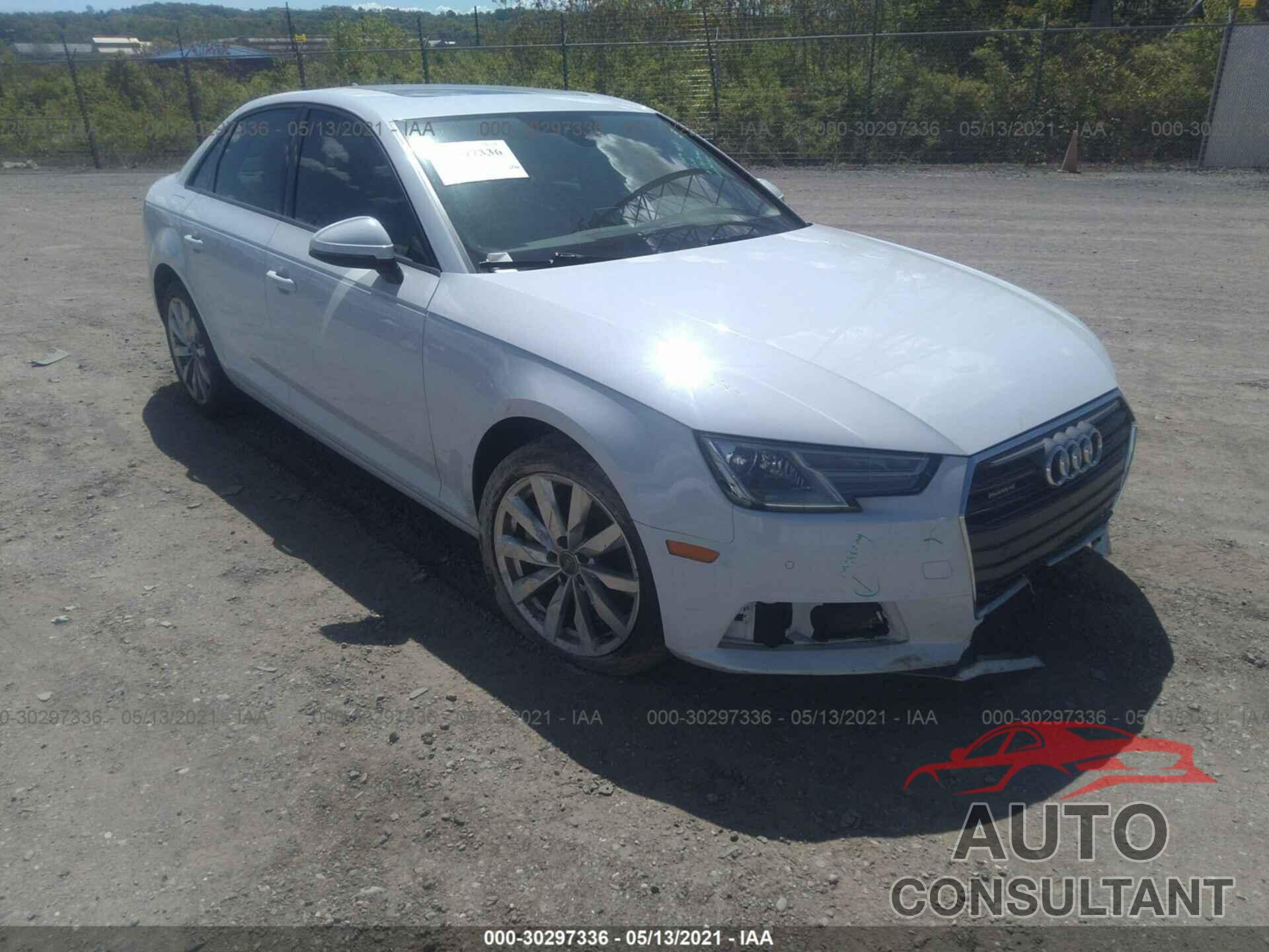 AUDI A4 2017 - WAUANAF40HN017463