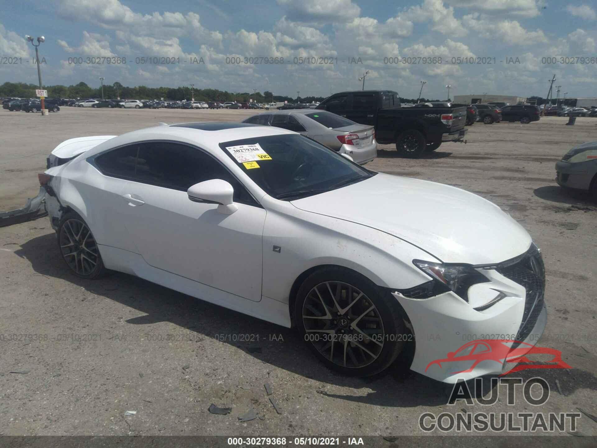 LEXUS RC 350 2016 - JTHHE5BC6G5014442