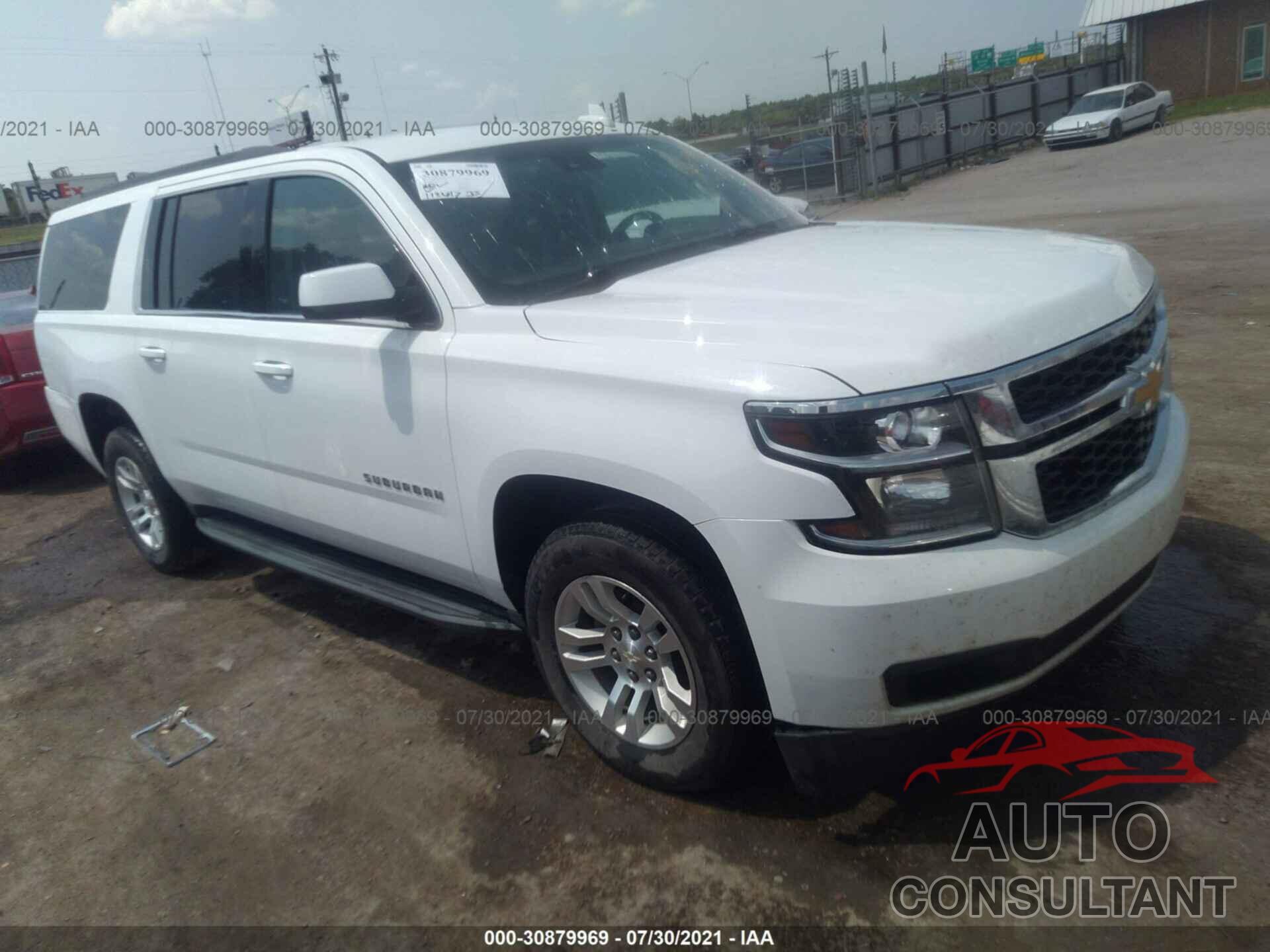 CHEVROLET SUBURBAN 2016 - 1GNSKHKC6GR247576