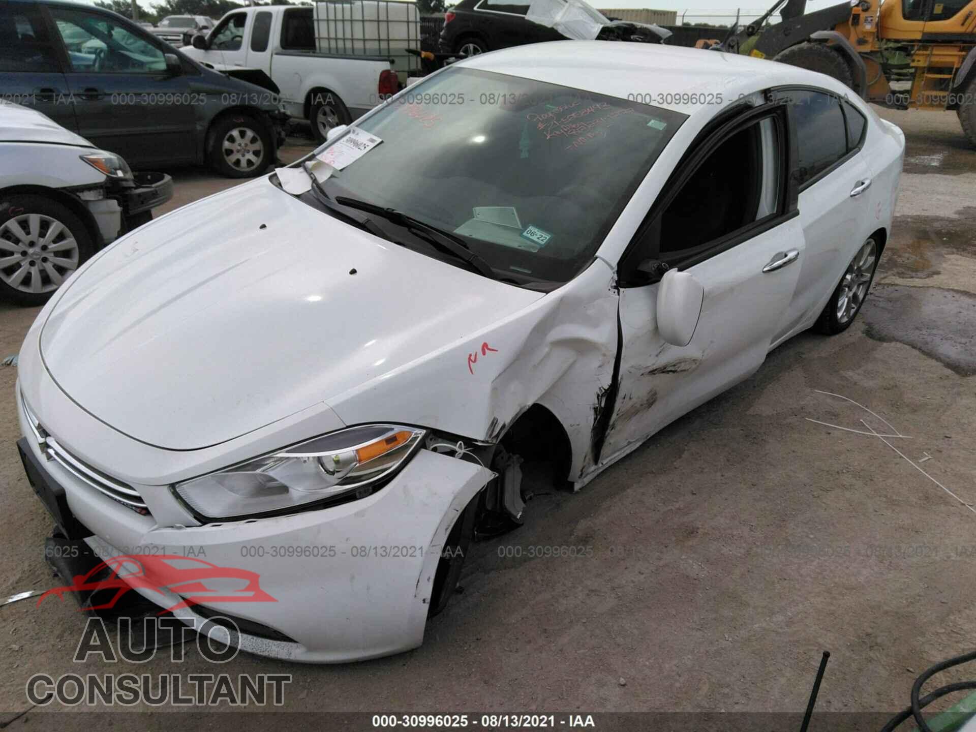 DODGE DART 2016 - 1C3CDFFA7GD819955